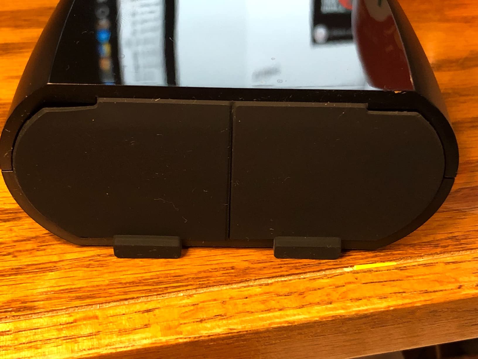 Amazon Basics Outdoor Smart Plug with 2 Individually Controlled Outlets, Works with Alexa Only, 2.4 GHz Wi-Fi, No Hub Required, Black - Customer Photo 3