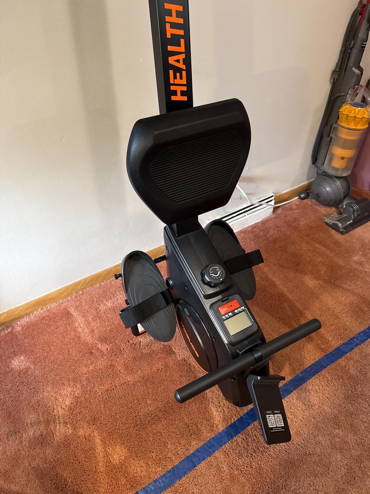 YOSUDA Magnetic Rowing Machine 350 LB Weight Capacity - Rower Machine for Home Use with LCD Monitor, Tablet Holder and Comfortable Seat Cushion - Customer Photo 2