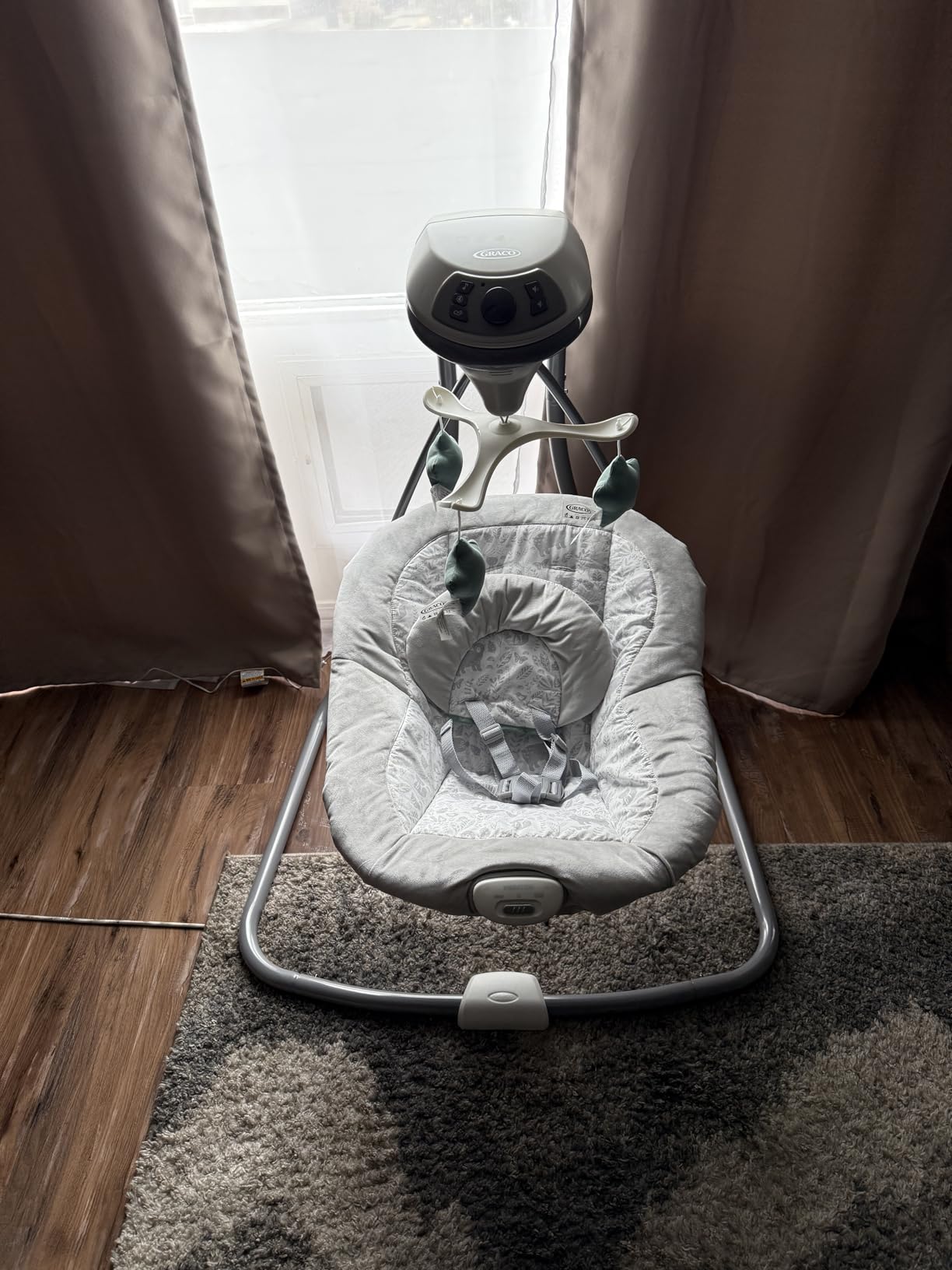 Graco DuetConnect LX Portable Baby Swing and Bouncer, Multi-Direction Baby Bouncer Seat, Multiple Swing Speeds, Great Gift for New Parents, Redmond customer photo 2
