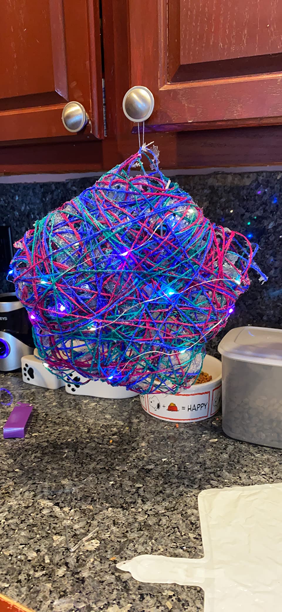 Dan&Darci 3D Light Up String Art Kit for Kids - Star Lantern Making Kits w/ 20 LEDs - Kid Gifts - Crafts Set for Girls and Boys Ages 8-12 - Gift for Age 8, 9, 10, 11, 12 Year Old Girl - Customer Photo 2