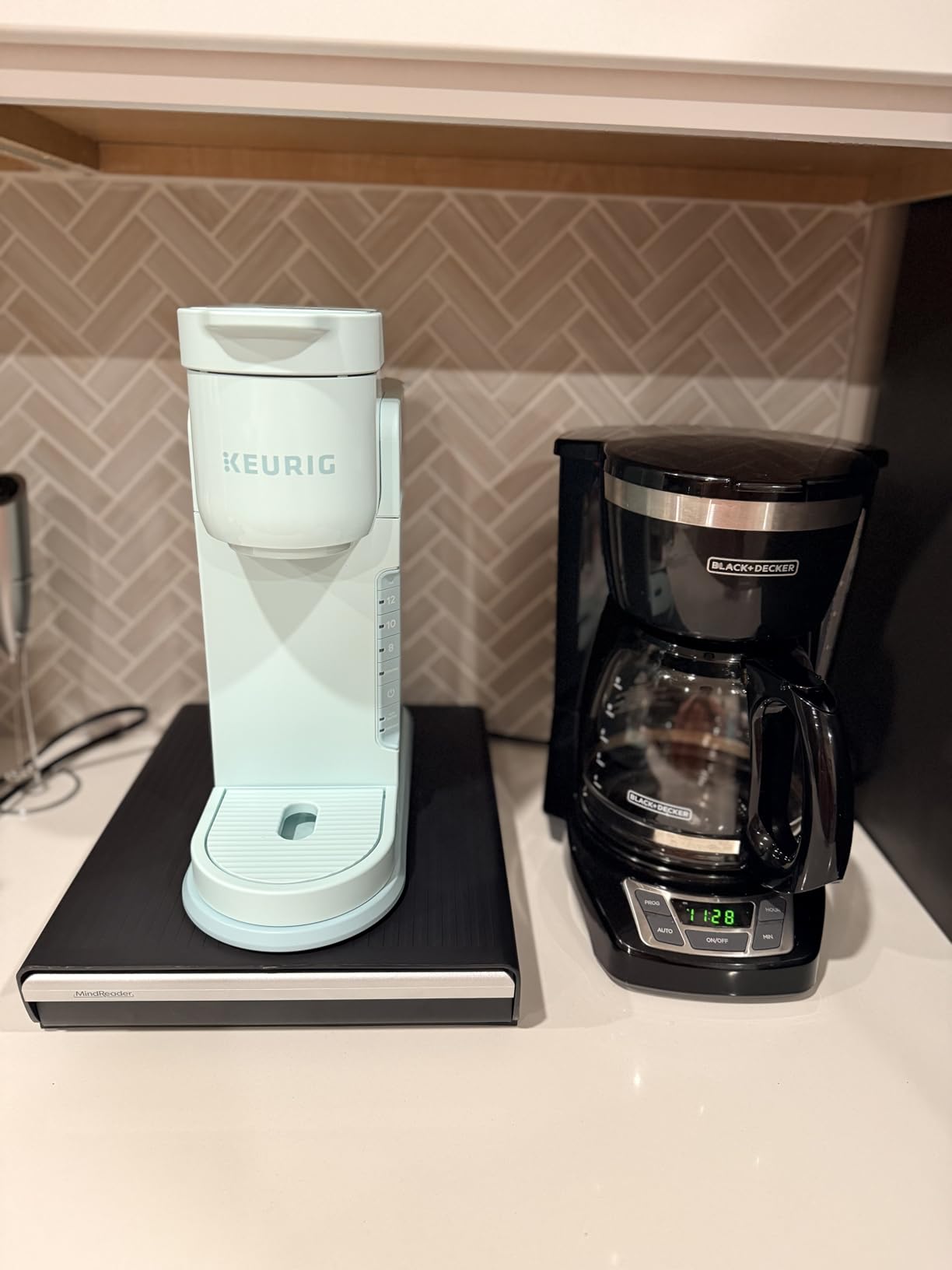 Keurig K-Express Single Serve K-Cup Pod Coffee Maker, 3 Brew Sizes, Strong Button Feature, 42oz Removable Reservoir, Black - Customer Photo 2