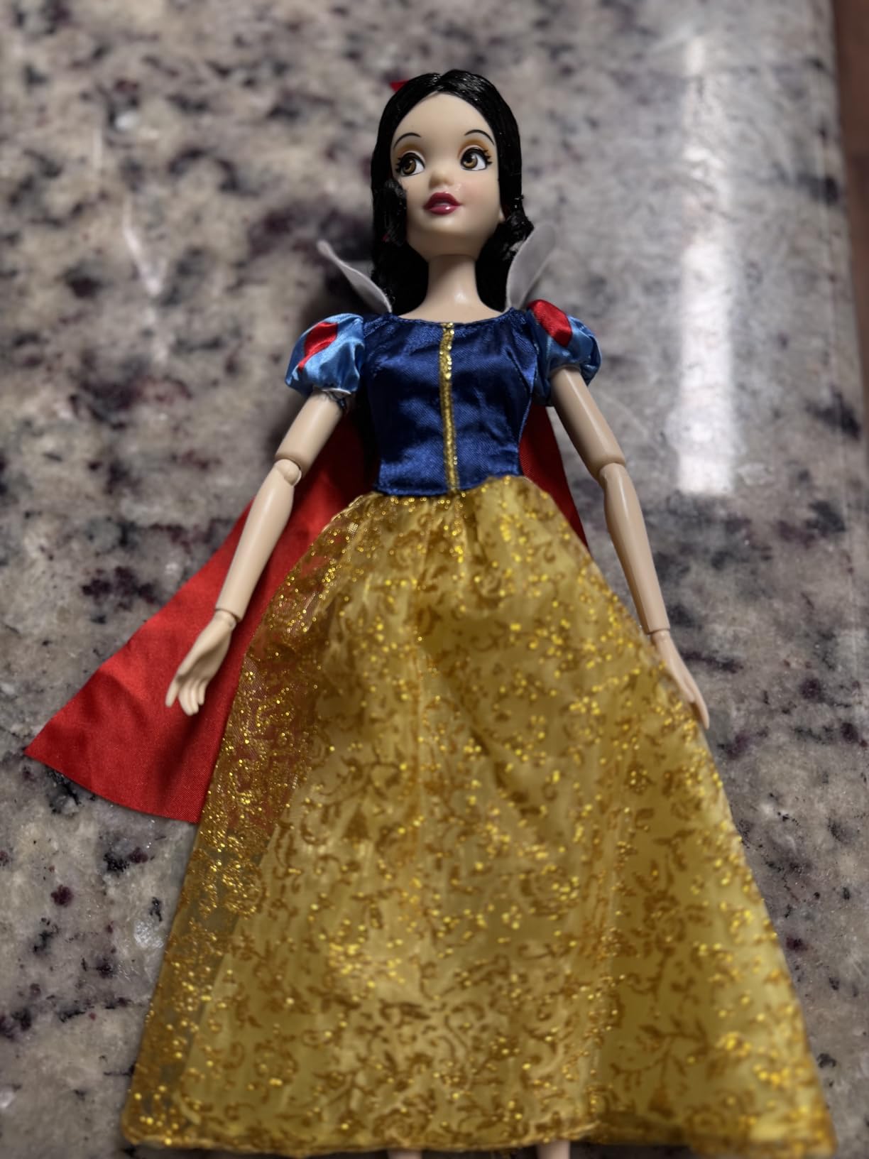 Disney Store Official Disney Princess Classic Doll (Aurora from Sleeping Beauty), 11 Inches, Includes Brush with Molded Details, Fully Posable Toy in Classic Outfit - Disney Princess Toys for Girls - Customer Photo 2