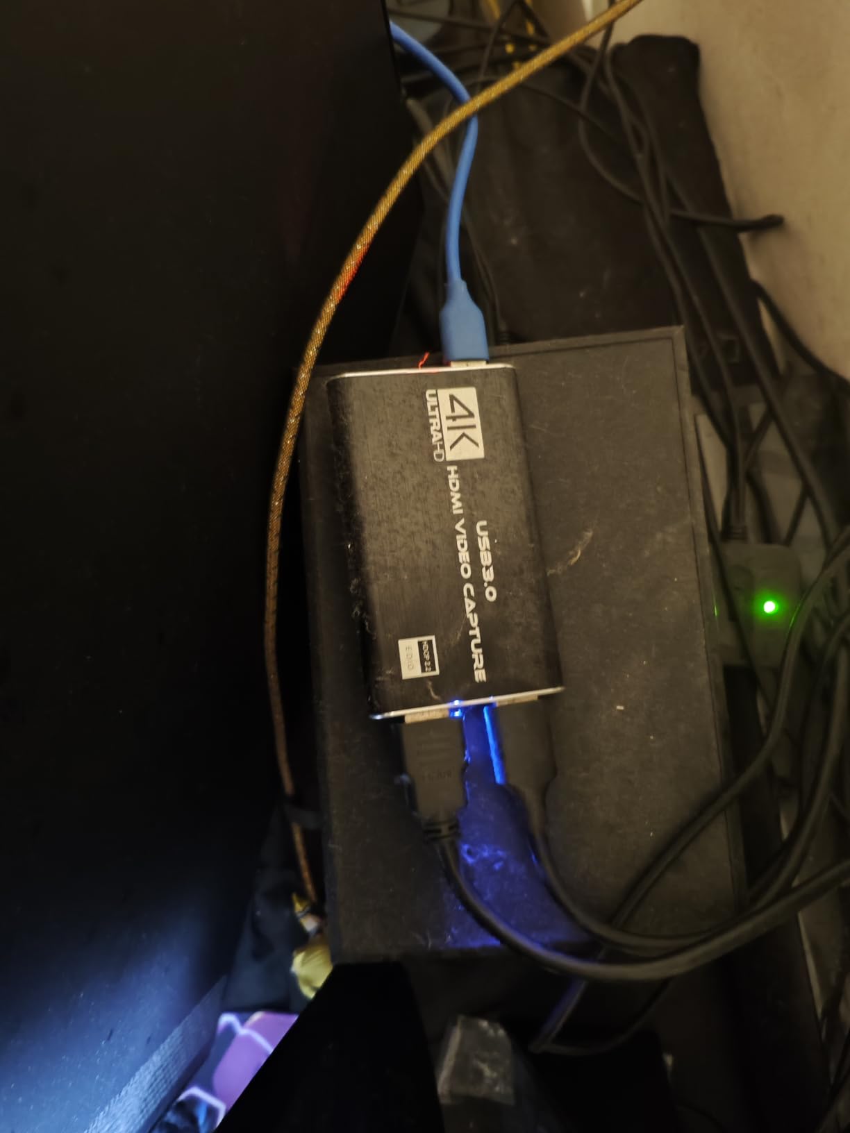 Capture Card Nintendo Switch, 4K HDMI Video Capture Card, 1080P 60FPS, HDMI to USB 3.0 Capture Card for Streaming Work with Camera/Xbox/PS4/PS5/PC/OBS - Customer Photo 3