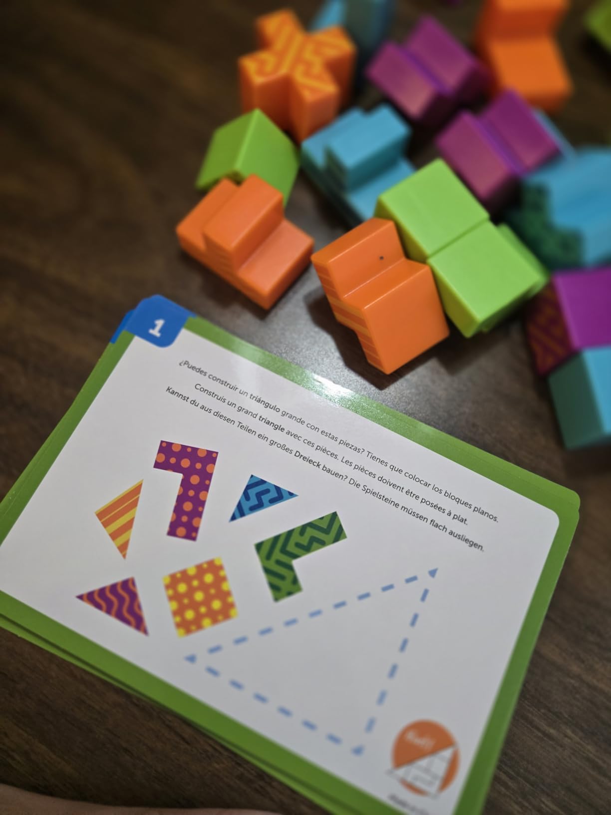 Learning Resources STEM Explorers Brainometry - 3d Puzzle, Brain Games, Brainteaser, Building Logic Toys, Gifts For Boys and Girls, Fine Motor Skills, Pattern Blocks, Math Manipulatives - Customer Photo 1