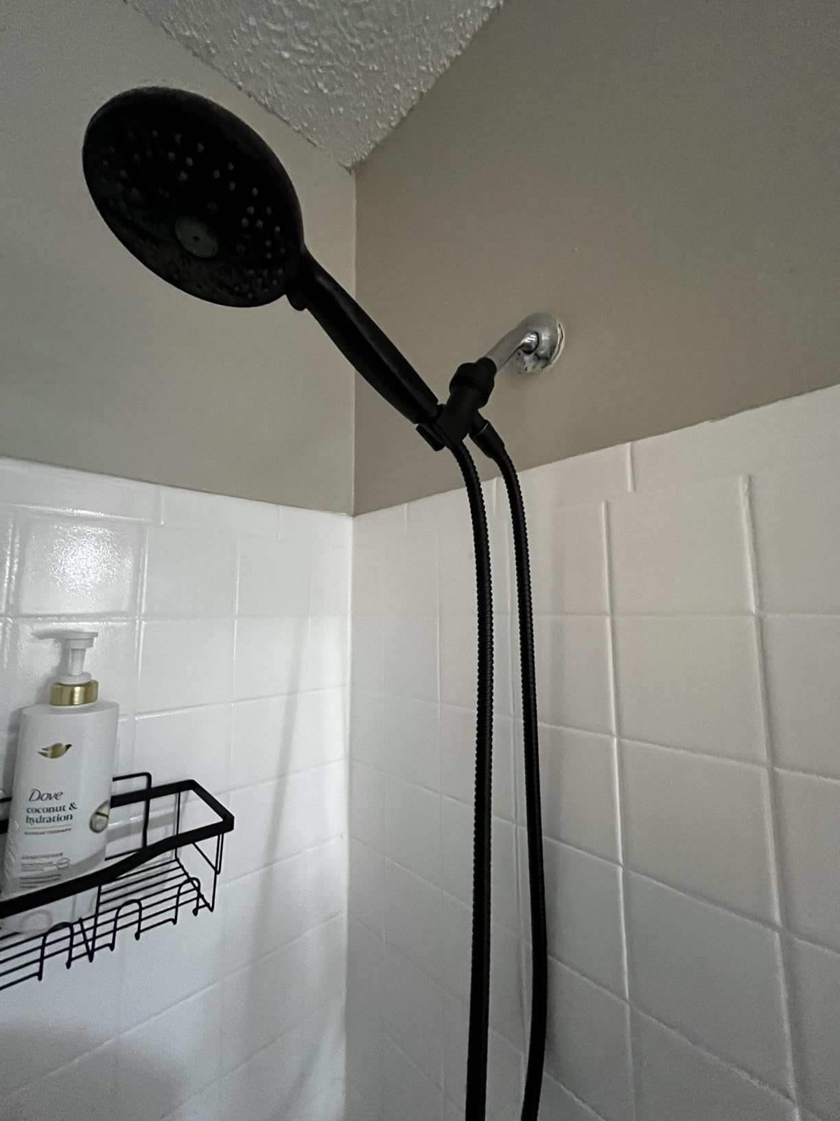 6-Setting Shower Head with Handheld, JDO High Pressure Hand held Shower Head, 4.7 Inch Chrome Detachable Showerhead Set with 59 Inch Stainless Steel Hose and Adjustable Showerhead Holder - Customer Photo 4