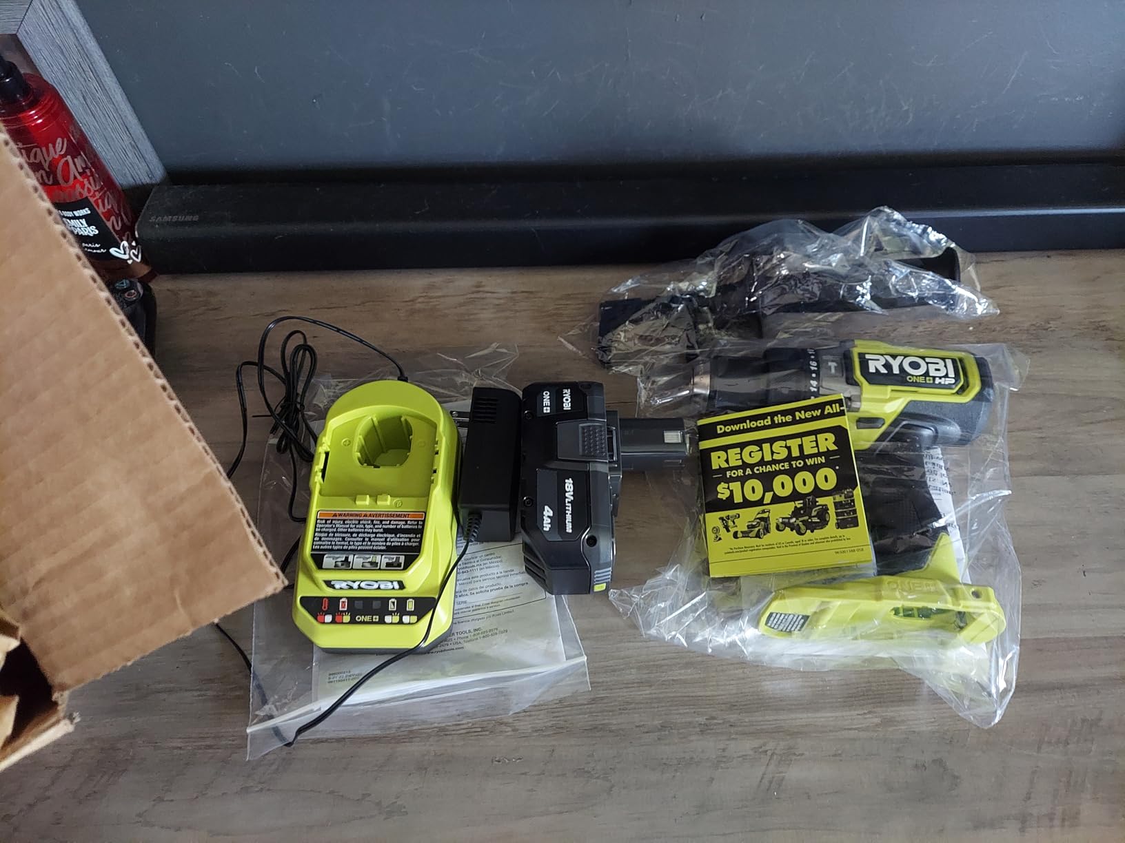 RYOBI ONE+ HP 18V Brushless Cordless 1/2 in. Hammer Drill Kit with (1) 4.0 Ah High Performance Battery, Charger, and Tool Bag Customer Review RYOBI ONE+ HP 18V Brushless Cordless 1/2 in. Hammer Drill Kit with (1) 4.0 Ah High Performance Battery, Charger, and Tool Bag - Customer Photo 1