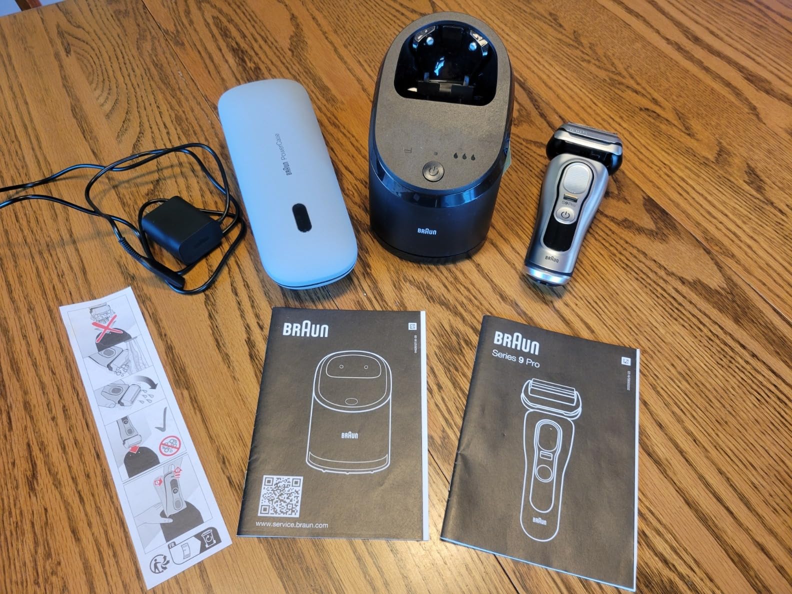 Braun Series 9 Pro 9419s Electric Shaver for Men, Wet & Dry Razor, Shaving Kit with 4+1 Head with ProLift Trimmer, Holiday Gifts for Men - Customer Photo 2