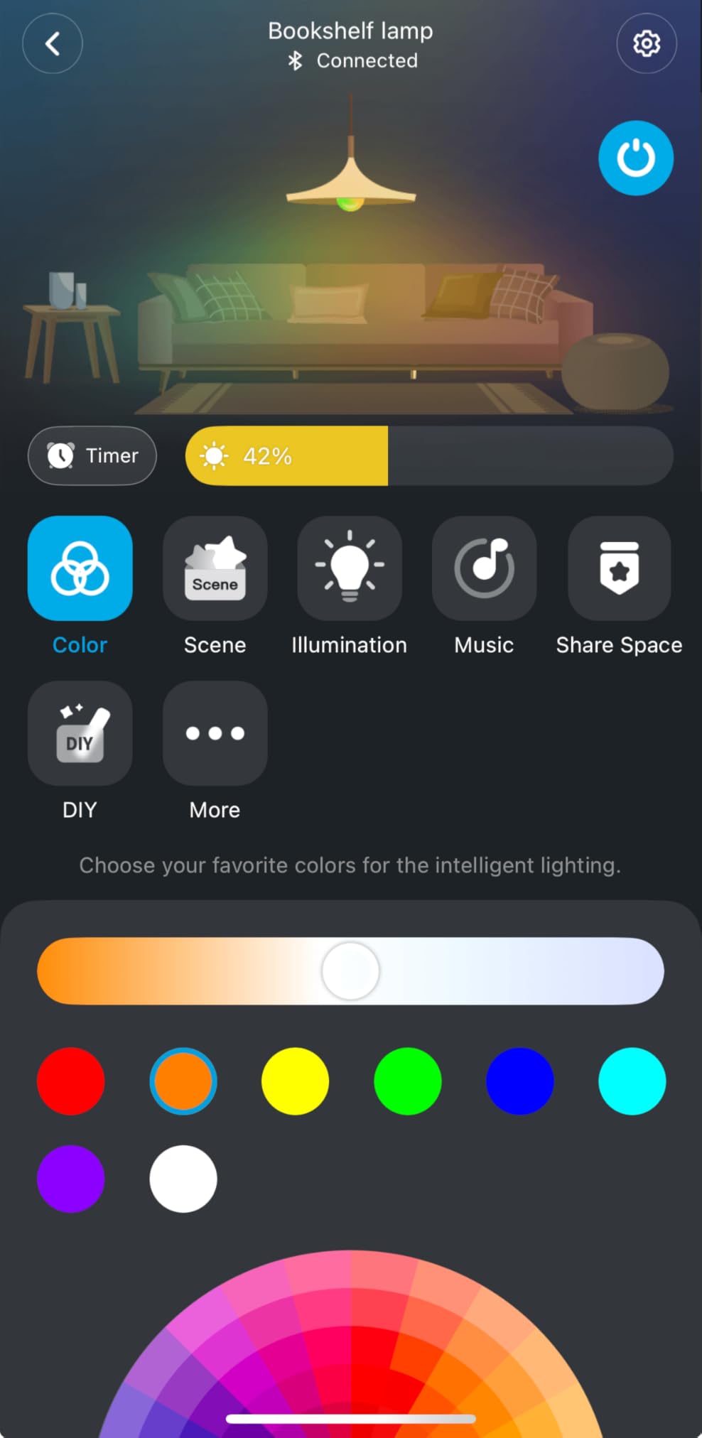 Govee Smart Light Bulbs, Color Changing Light Bulb, Work with Alexa and Google Assistant, 16 Million Colors RGBWW, WiFi & Bluetooth LED Light Bulbs, Music Sync, A19, 800 Lumens, 4 Pack customer photo 1