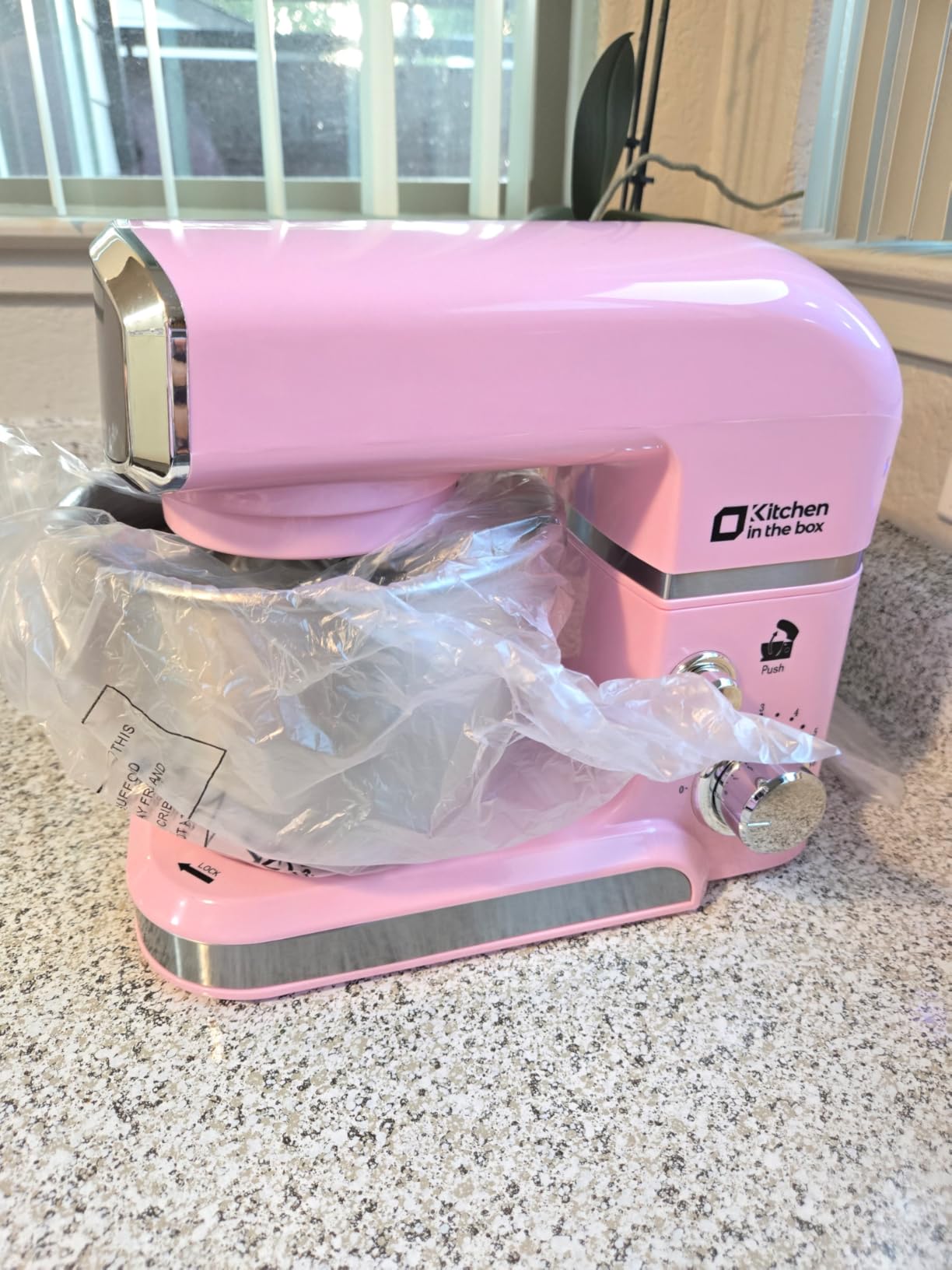 Kitchen in the box Stand Mixer,3.2Qt Small Electric Food Mixer,6 Speeds Portable Lightweight Kitchen Mixer for Daily Use with Egg Whisk,Dough Hook,Flat Beater (Blue) Customer Review Kitchen in the box Stand Mixer,3.2Qt Small Electric Food Mixer,6 Speeds Portable Lightweight Kitchen Mixer for Daily Use with Egg Whisk,Dough Hook,Flat Beater (Blue) - Customer Photo 3