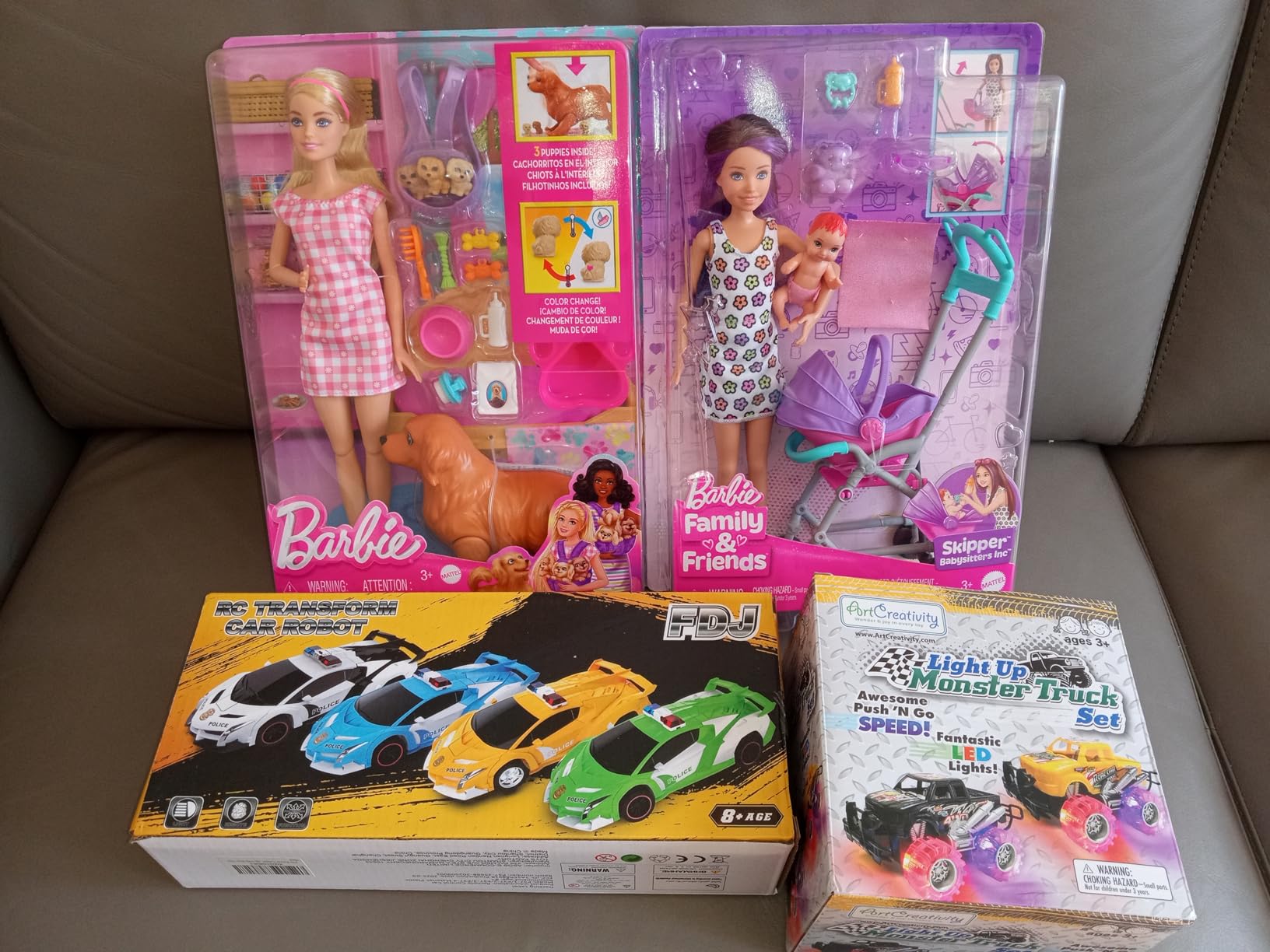 Barbie Doll & Pets Set featuring Mommy Dog and Puppies customer photo 1