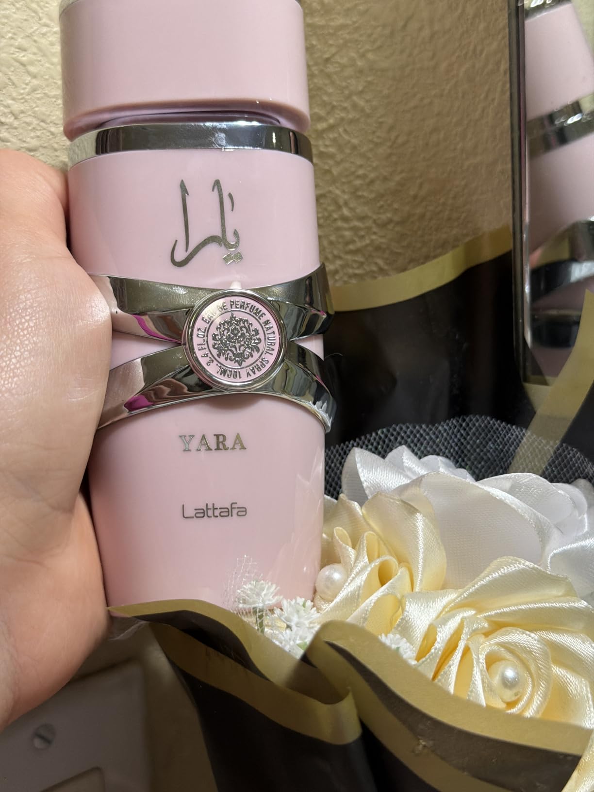 Lattafa Yara - Vanilla, Gourmand, Fruity, Floral - Eau de Parfum Long-Lasting Fragrance for Women, 3.40 Ounce / 100 ml - Customer Photo 2