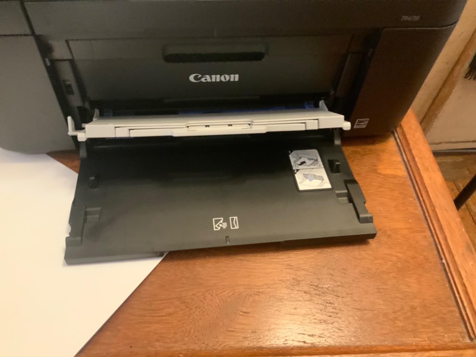 Canon PIXMA TR4720 All-in-One Wireless Printer, Home Use with Auto Document Feeder, Mobile Printing and Built-in Fax, Black - Customer Photo 4