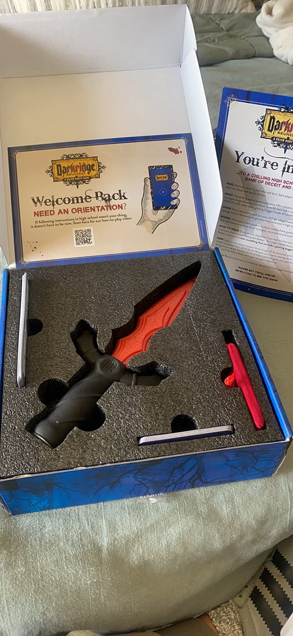 Darkridge Reunion: A High School Reunion-Themed Murder Mystery Game | for Adults & Teens, 6-12 Players | Murder Mystery Dinner Party Game | Adult Party Games | 'Murder Games' Thrills! - Customer Photo 2