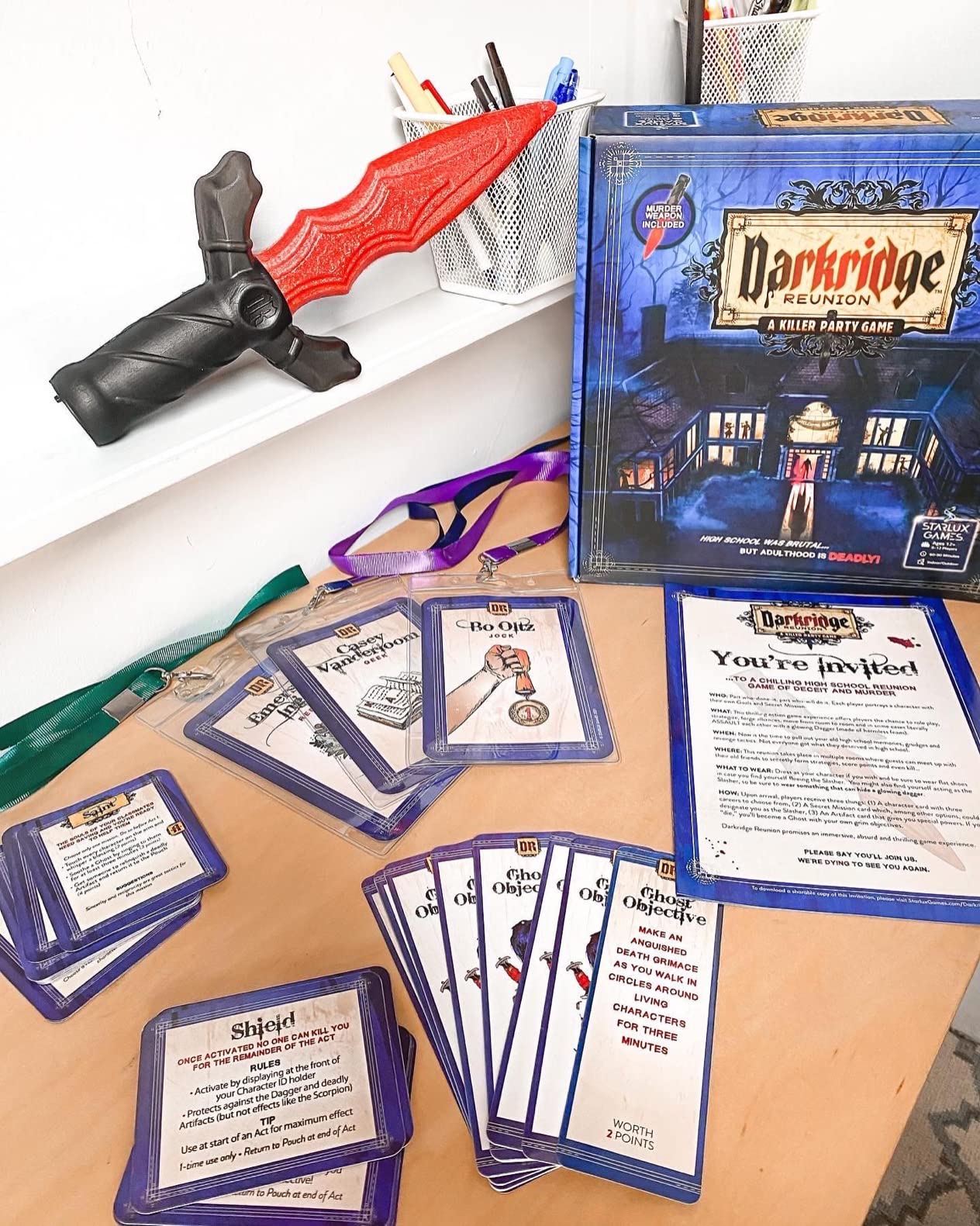 Darkridge Reunion: A High School Reunion-Themed Murder Mystery Game | for Adults & Teens, 6-12 Players | Murder Mystery Dinner Party Game | Adult Party Games | 'Murder Games' Thrills! - Customer Photo 4