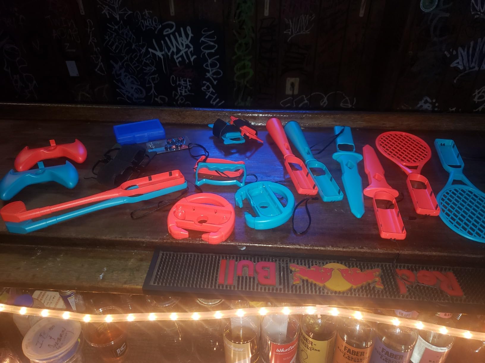 Accessories Bundle Pack for Nintendo Switch OLED Model(2021), Family Party Kit with Carrying Case, Joy Con Charging Dock, Grips, Covers, Steering Wheels, Mount, Screen Protectors, Caps(23 in 1) Customer Review Accessories Bundle Pack for Nintendo Switch OLED Model(2021), Family Party Kit with Carrying Case, Joy Con Charging Dock, Grips, Covers, Steering Wheels, Mount, Screen Protectors, Caps(23 in 1) - Customer Photo 1