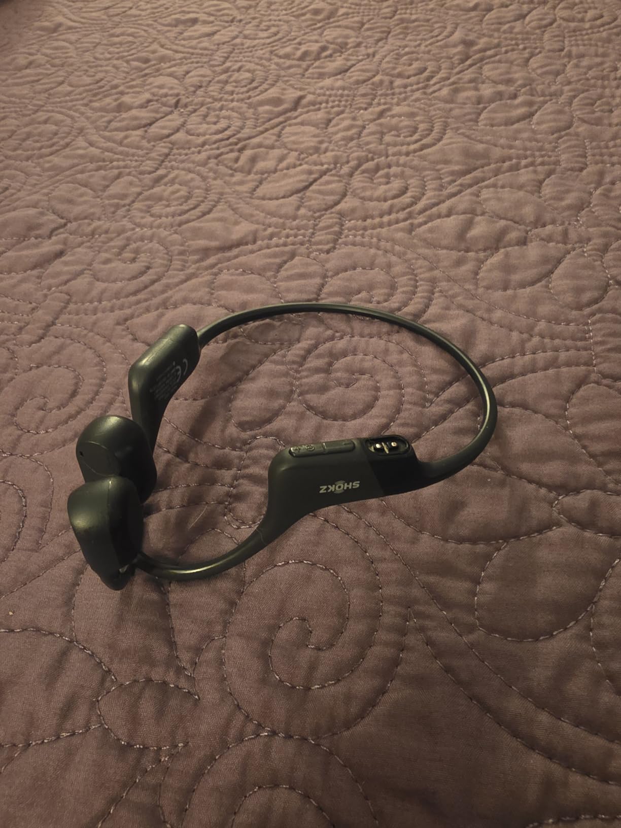 SHOKZ OpenRun Mini Bone Conduction Open-Ear Bluetooth Headphones, Black customer photo 2