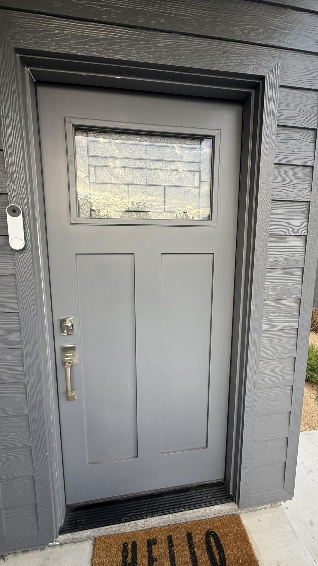 Google Nest Doorbell (Battery) - Snow - Customer Photo 1