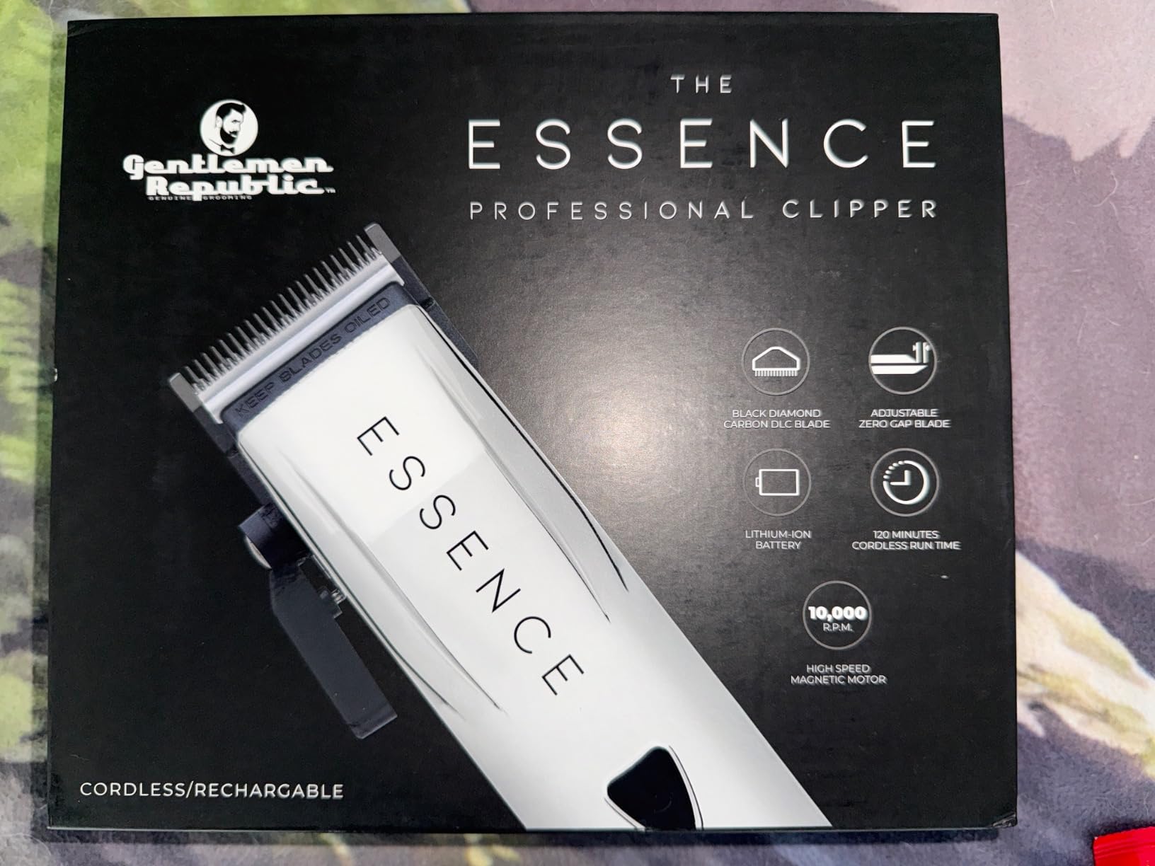 Gentlemen Republic Essence Professional Hair Clipper for Men, Hair Cutting with 120 Minutes Runtime, Cordless with Magnetic Linear Motor - Perfect for Hair Clipping & Trimming - Customer Photo 4