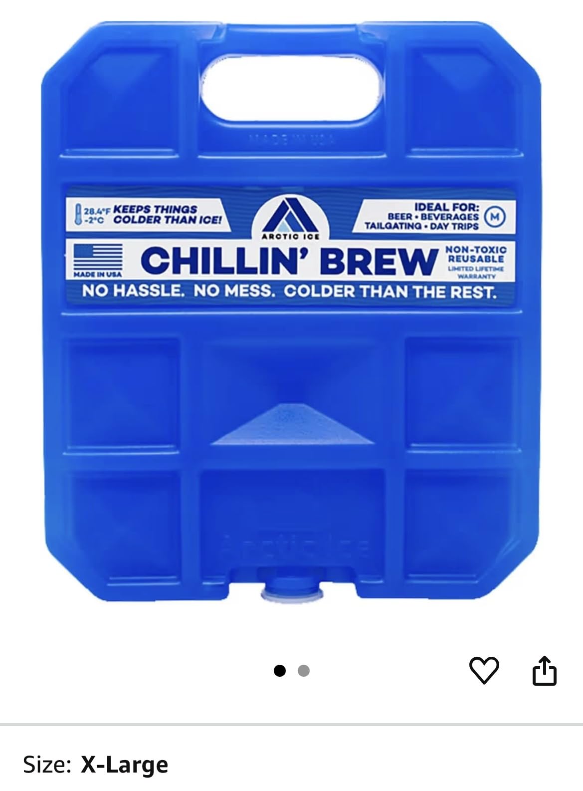 Coleman Chiller 16qt Insulated Portable Cooler with Ice Retention & Large Carry Handle, Made in USA, Great for Camping, Tailgating, Parties, Sports, Concerts, Lunches & More Customer Review Coleman Chiller 16qt Insulated Portable Cooler with Ice Retention & Large Carry Handle, Made in USA, Great for Camping, Tailgating, Parties, Sports, Concerts, Lunches & More - Customer Photo 1