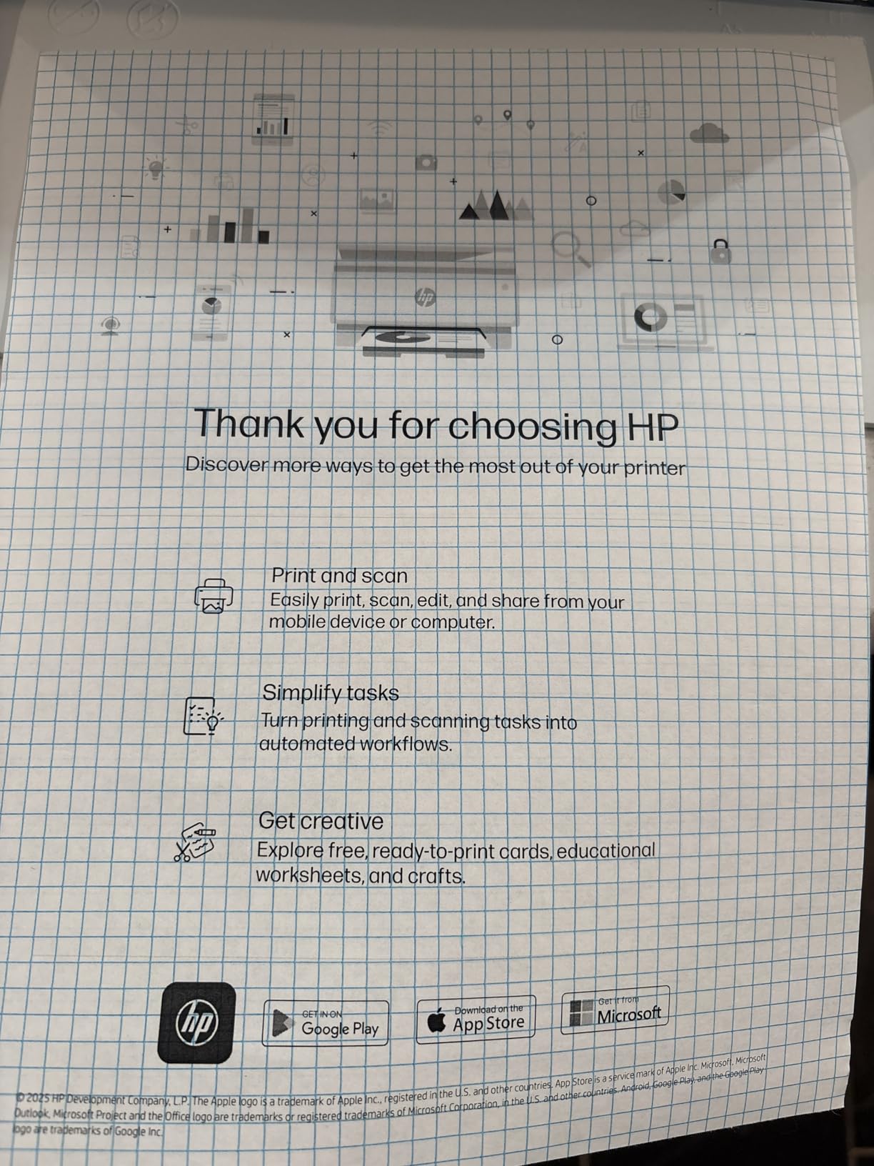 HP LaserJet M110w Wireless Black & White Printer, Print, Fast speeds, Easy setup, Mobile printing, Best-for-small teams - Customer Photo 3