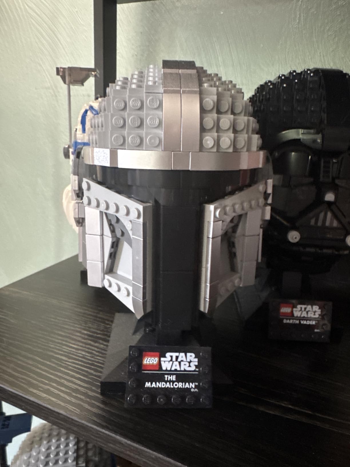 LEGO Star Wars The Mandalorian Helmet 75328 Buildable Model Kit, Display Collectible Decoration Set for Adults, Men, Women, Mom, Dad, Collectible Gift Idea Customer Review LEGO Star Wars The Mandalorian Helmet 75328 Buildable Model Kit, Display Collectible Decoration Set for Adults, Men, Women, Mom, Dad, Collectible Gift Idea - Customer Photo 1