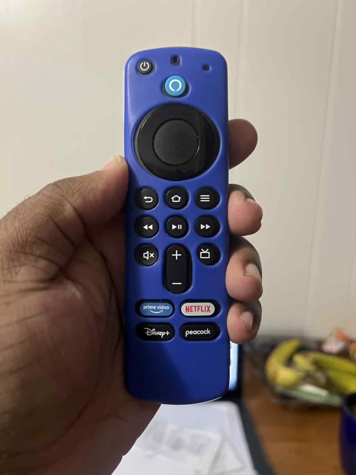 (3 Pack) ONEBOM Firestick Remote Cover 3rd Gen with Alexa Voice Remote 4K,Fire TV Stick Case Glow in The Dark,Anti Slip Shockproof Silicone Protective Case with Lanyard - Customer Photo 1