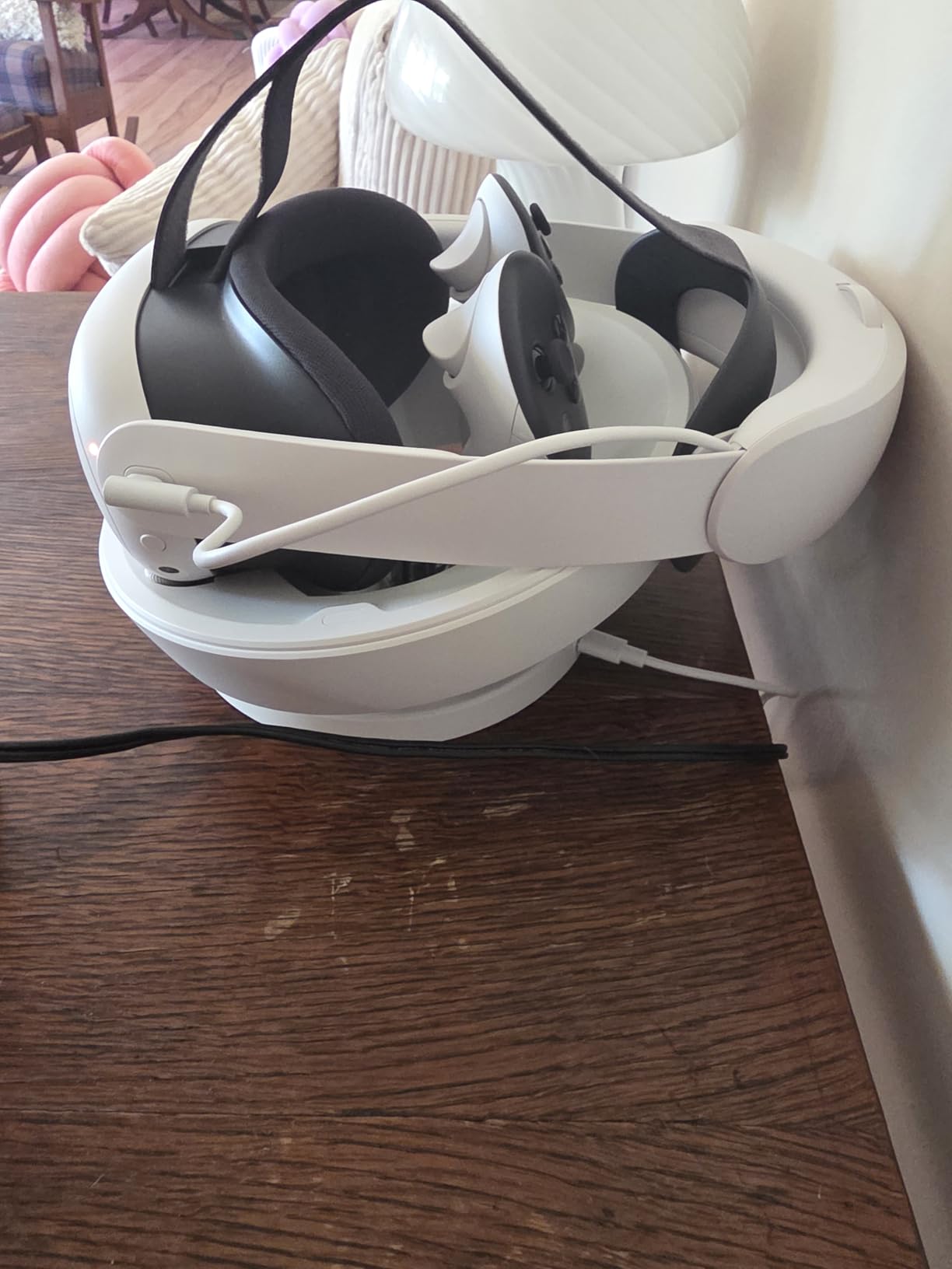 Meta Quest Carrying Case — Works with Meta Quest 3/3S — Premium Style and Protection — Fits Quest 3/3S, Touch Plus Controller, Headstrap, Active Straps, Charging Cable and Adapter - Customer Photo 1