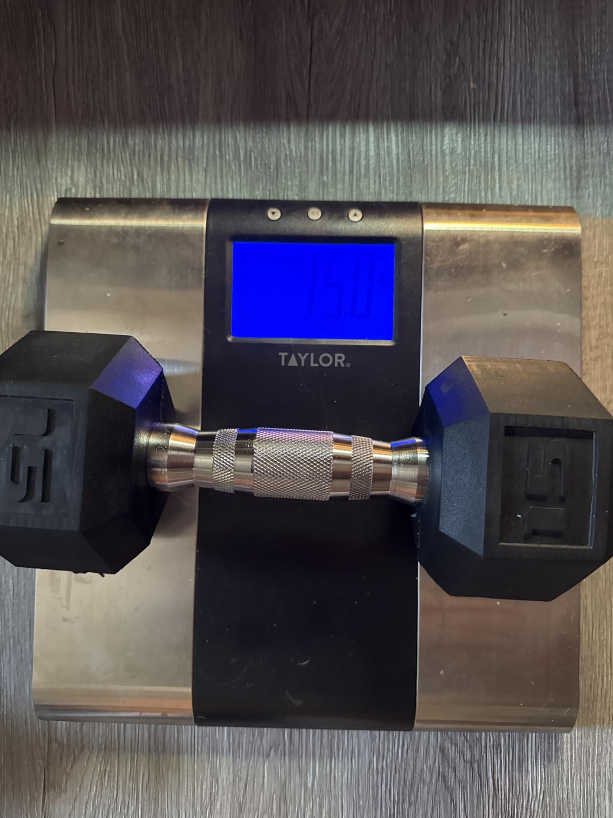 CAP Barbell Rubber Coated Dumbbell Weight Set with Vertical Rack | 100 lb, 150 lb, and 210 lb Options Customer Review CAP Barbell Rubber Coated Dumbbell Weight Set with Vertical Rack | 100 lb, 150 lb, and 210 lb Options - Customer Photo 2