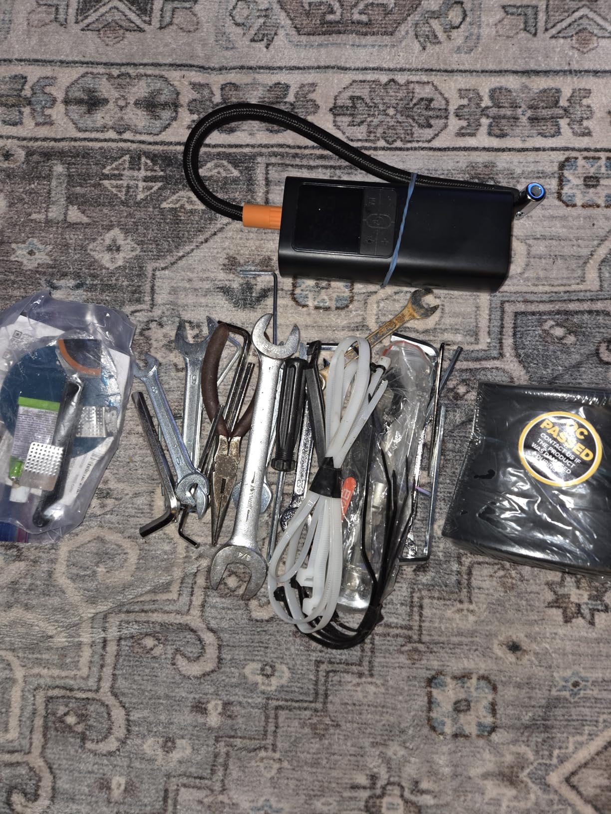 Maelstrom Hiking Backpack,Camping Backpack,40L Waterproof Hiking Daypack with Rain Cover,Lightweight Travel Backpack,Black - Customer Photo 2