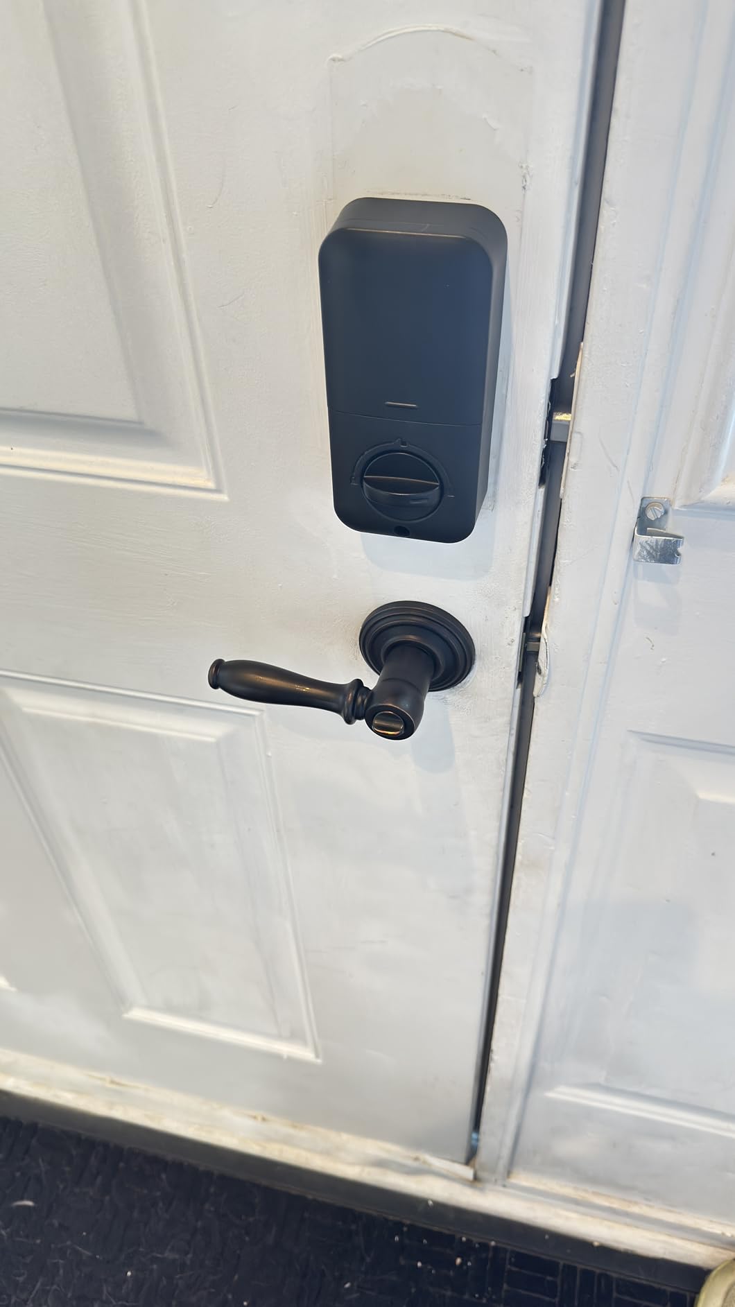 TEEHO TE001 Keyless Entry Door Lock with Keypad - Smart Deadbolt Lock for Front Door with 2 Keys - Auto Lock - Easy Installation - Satin Nickel Customer Review TEEHO TE001 Keyless Entry Door Lock with Keypad - Smart Deadbolt Lock for Front Door with 2 Keys - Auto Lock - Easy Installation - Satin Nickel - Customer Photo 5