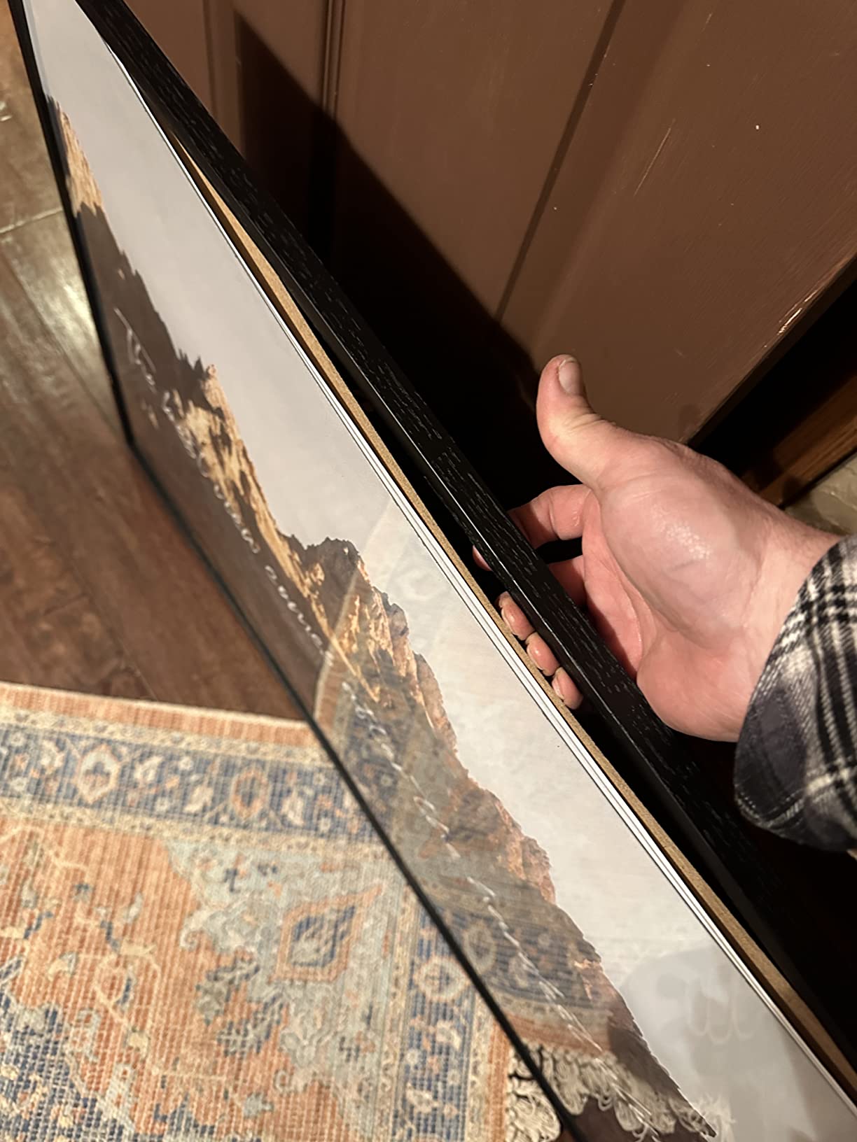 HAUS AND HUES Money Posters for Men - Motivational Posters for Office, Monopoly Wall Art, Inspirational and Workplace Posters 1 Million Per Year Art Print Individual (Framed Beige 16x20) - Customer Photo 3