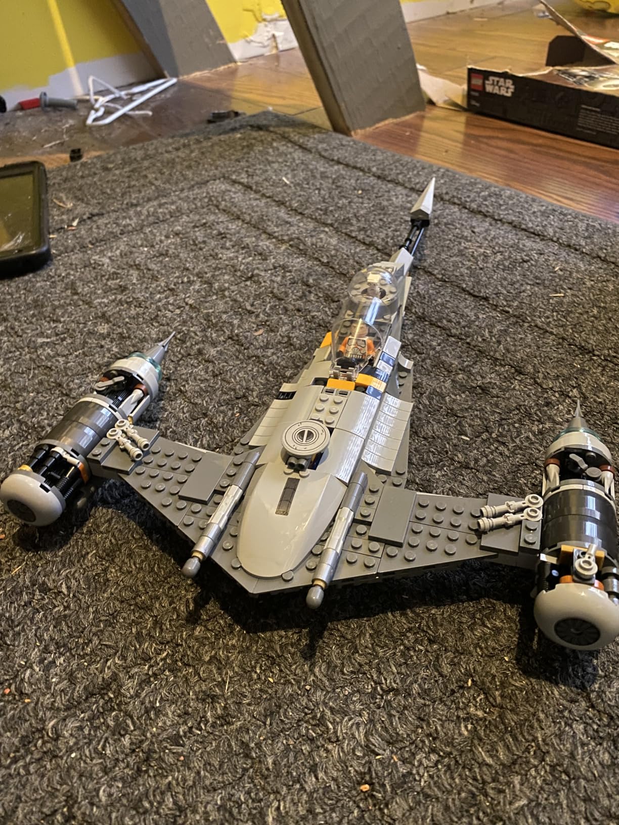 LEGO Star Wars The Mandalorian's N-1 Starfighter 75325 Building Set - The Book of Boba Fett, Featuring Baby Yoda Grogu and Droid Toy Figures, Birthday Gift idea for Kids, Boys & Girls Ages 9+ Customer Review LEGO Star Wars The Mandalorian's N-1 Starfighter 75325 Building Set - The Book of Boba Fett, Featuring Baby Yoda Grogu and Droid Toy Figures, Birthday Gift idea for Kids, Boys & Girls Ages 9+ - Customer Photo 1