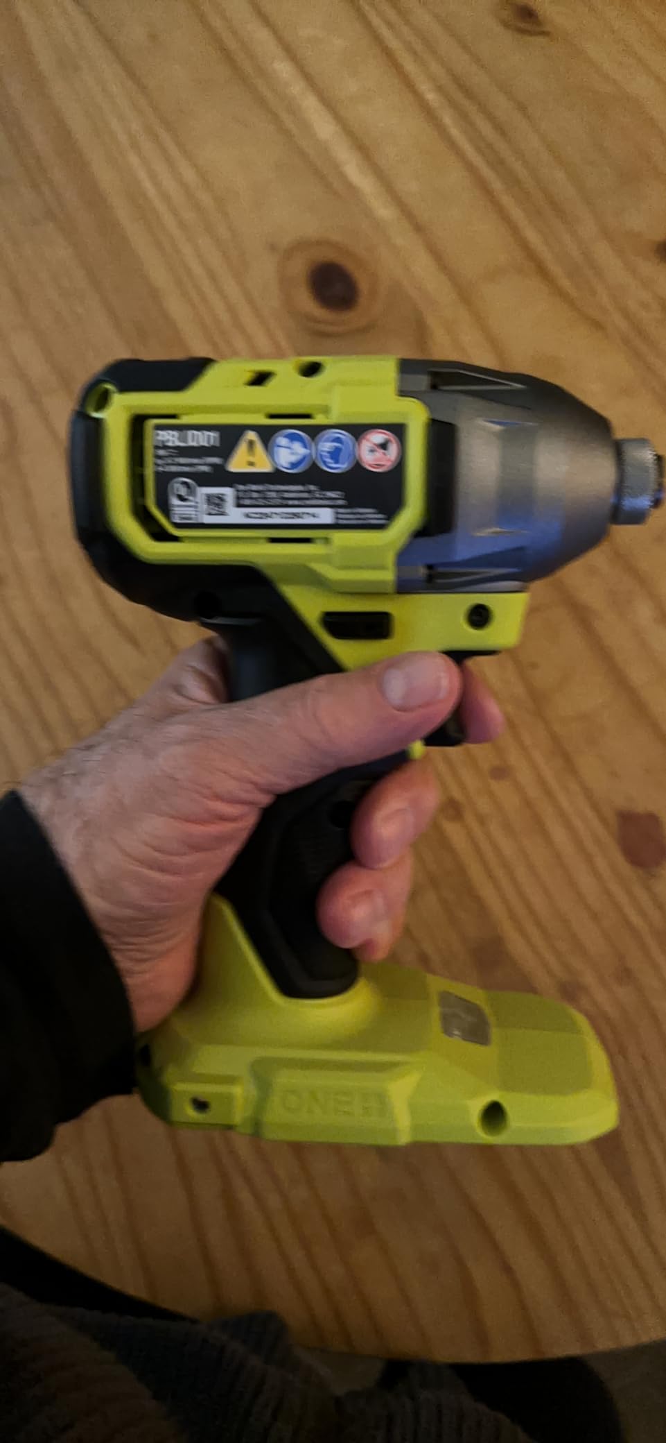 RYOBI ONE+ HP 18V Brushless Cordless 1/4 in. Impact Driver (Tool Only) - PBLID01B - Customer Photo 2