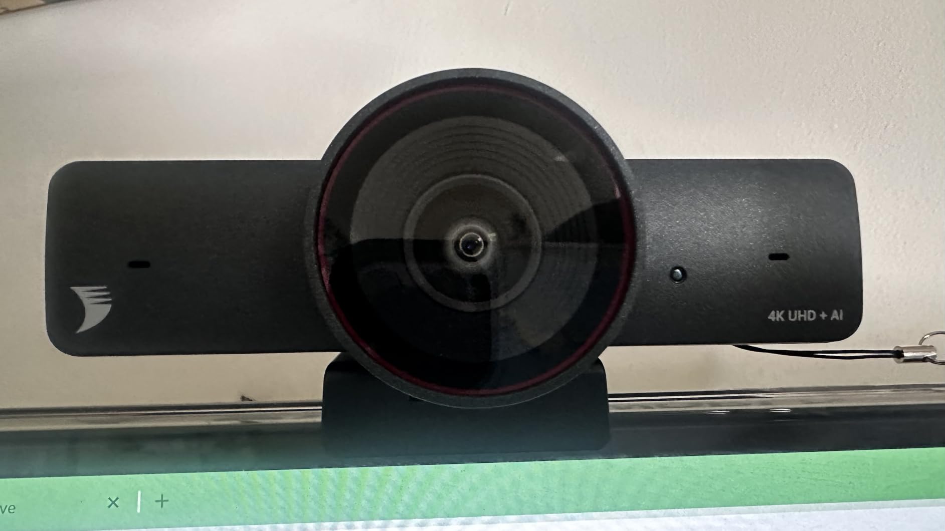 WYRESTORM 4K Webcam with AI Tracking, 120° FOV Wide Angle, Auto Framing, 90fps, 8X Digital Zoom, Dual AI Noise-canceling Mics, Video Conference Room Camera, Zoom Certified, Works for Microsoft Teams - Customer Photo 2