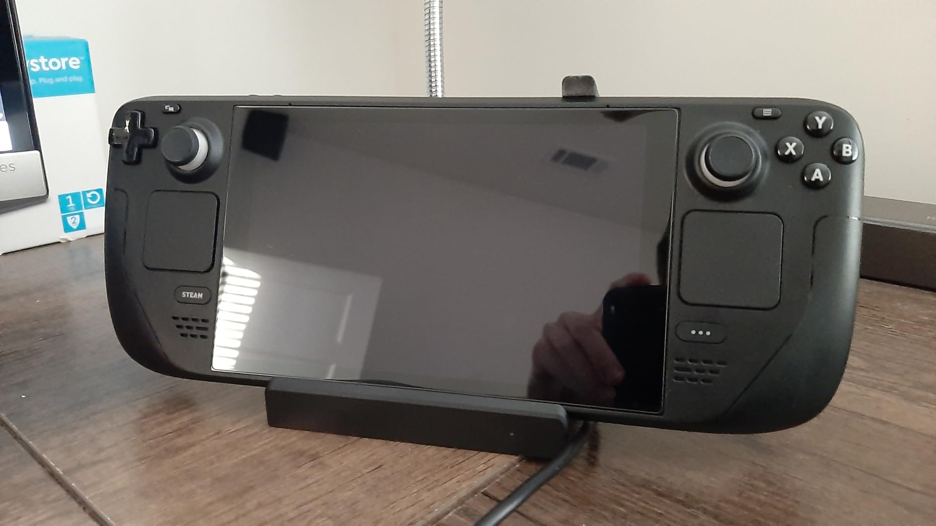 amFilm 3 Pack for Steam Deck/Steam Deck OLED Screen Protector Tempered Glass, Designed for Stream Steam Deck Accessories 2021 & 2022/Steam Deck OLED 2023 2024 - Customer Photo 2