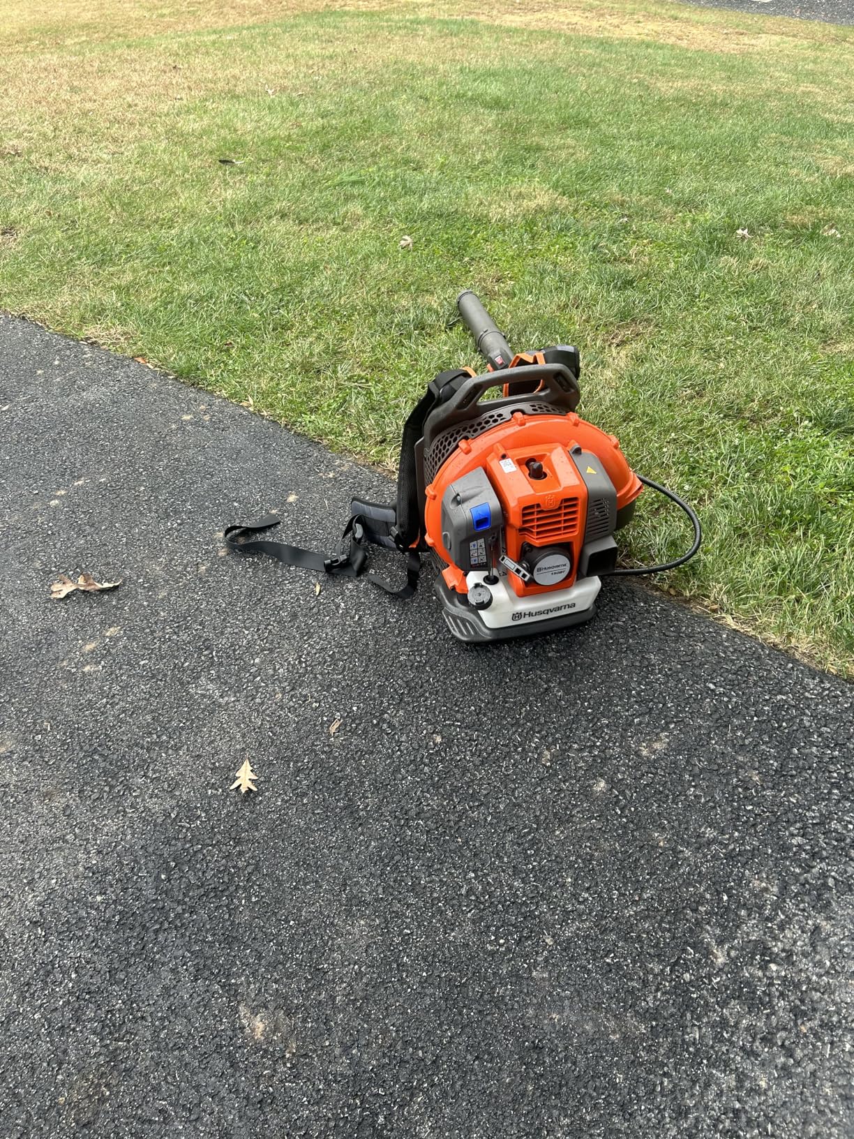 Husqvarna 150BT Gas Leaf Blower, 51-cc 2.16-HP 2-Cycle Backpack Leaf Blower, 765-CFM, 270-MPH customer photo 2