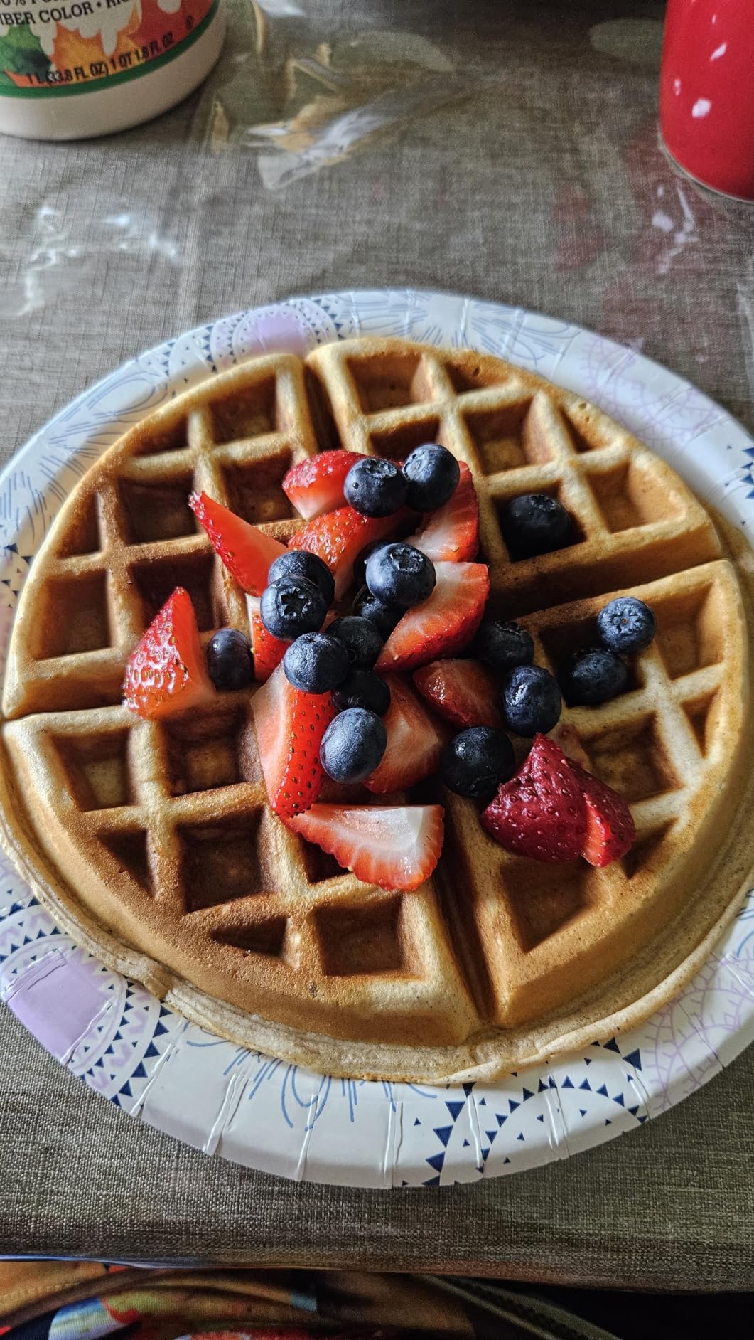 Waffle Maker, 1400W Double Belgian Waffle Iron 180° Flip, 8 Slices in 3 Mins, Rotating & Nonstick Plates, Anti-Scald, Removable Drip Tray Easy to Clean, Cool Touch Handle, Space-Saving Storage(Black) Customer Review Waffle Maker, 1400W Double Belgian Waffle Iron 180° Flip, 8 Slices in 3 Mins, Rotating & Nonstick Plates, Anti-Scald, Removable Drip Tray Easy to Clean, Cool Touch Handle, Space-Saving Storage(Black) - Customer Photo 4