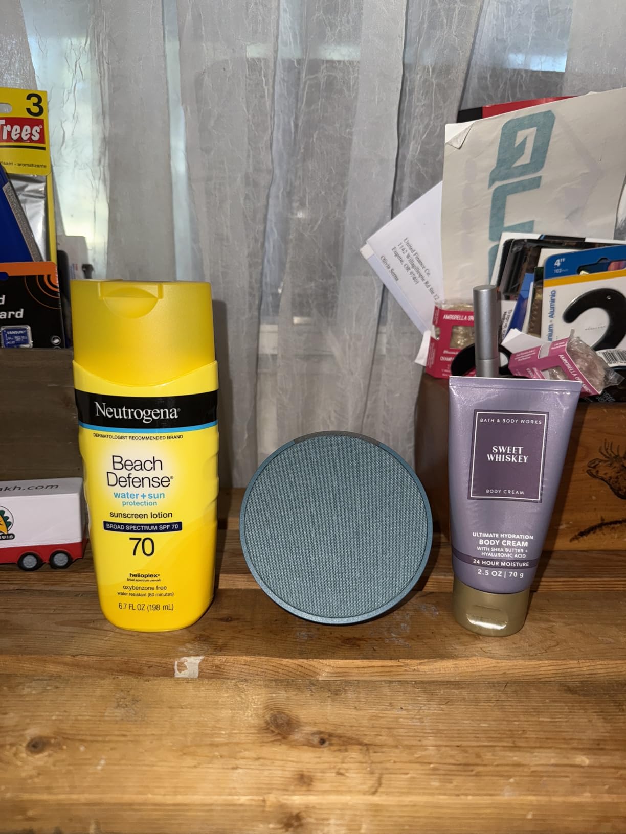 Amazon Echo Pop (newest model), Our smallest speaker with Alexa+ Early Access, Fits in any room, Charcoal - Customer Photo 5