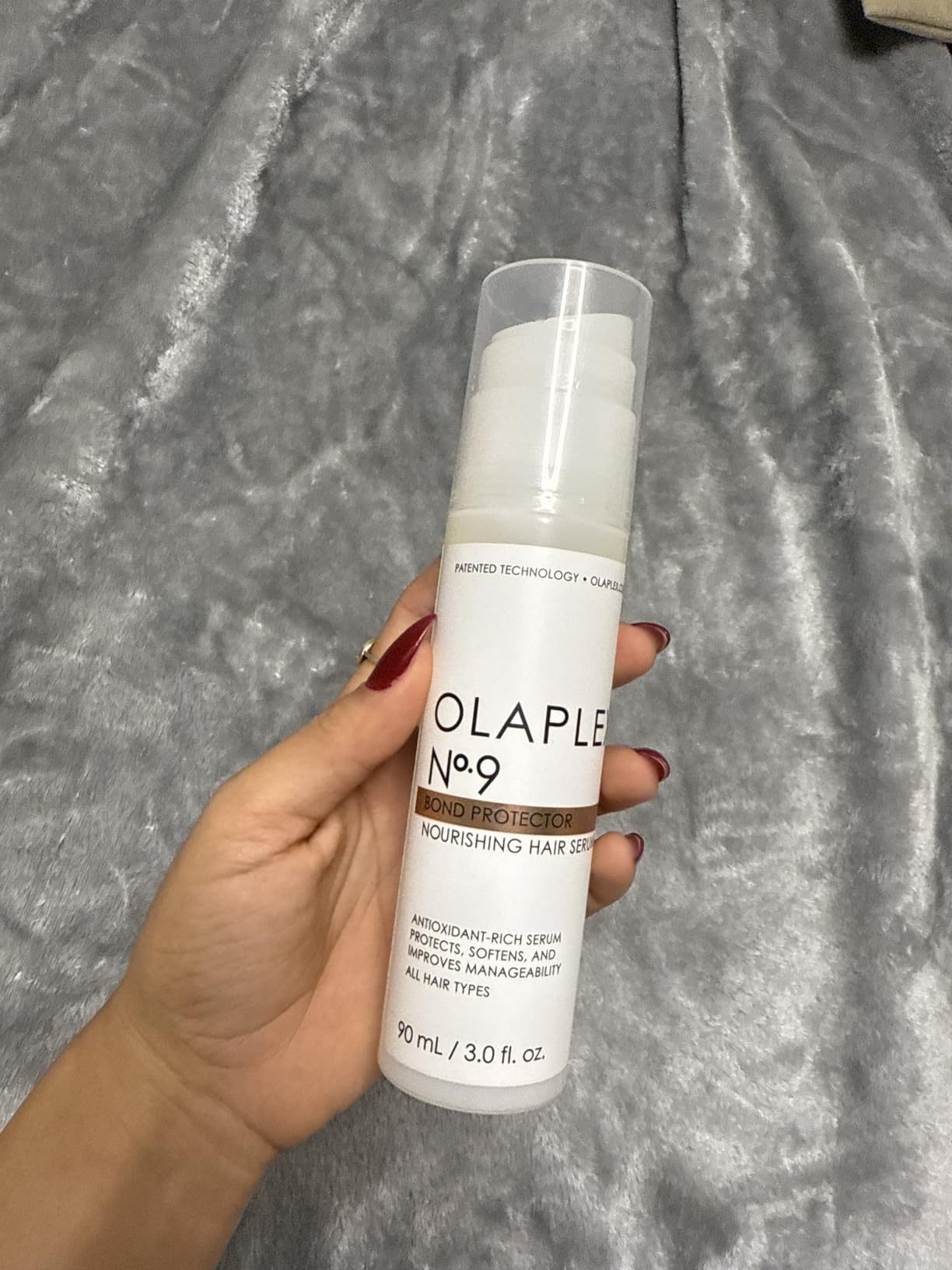 Olaplex No. 9 Bond Protector Nourishing Hair Serum, Heat Protectant, Softens & Weightlessly Nourishes, Reduces Tangle & Static, For All Hair Types, 3.0 fl oz - Customer Photo 1