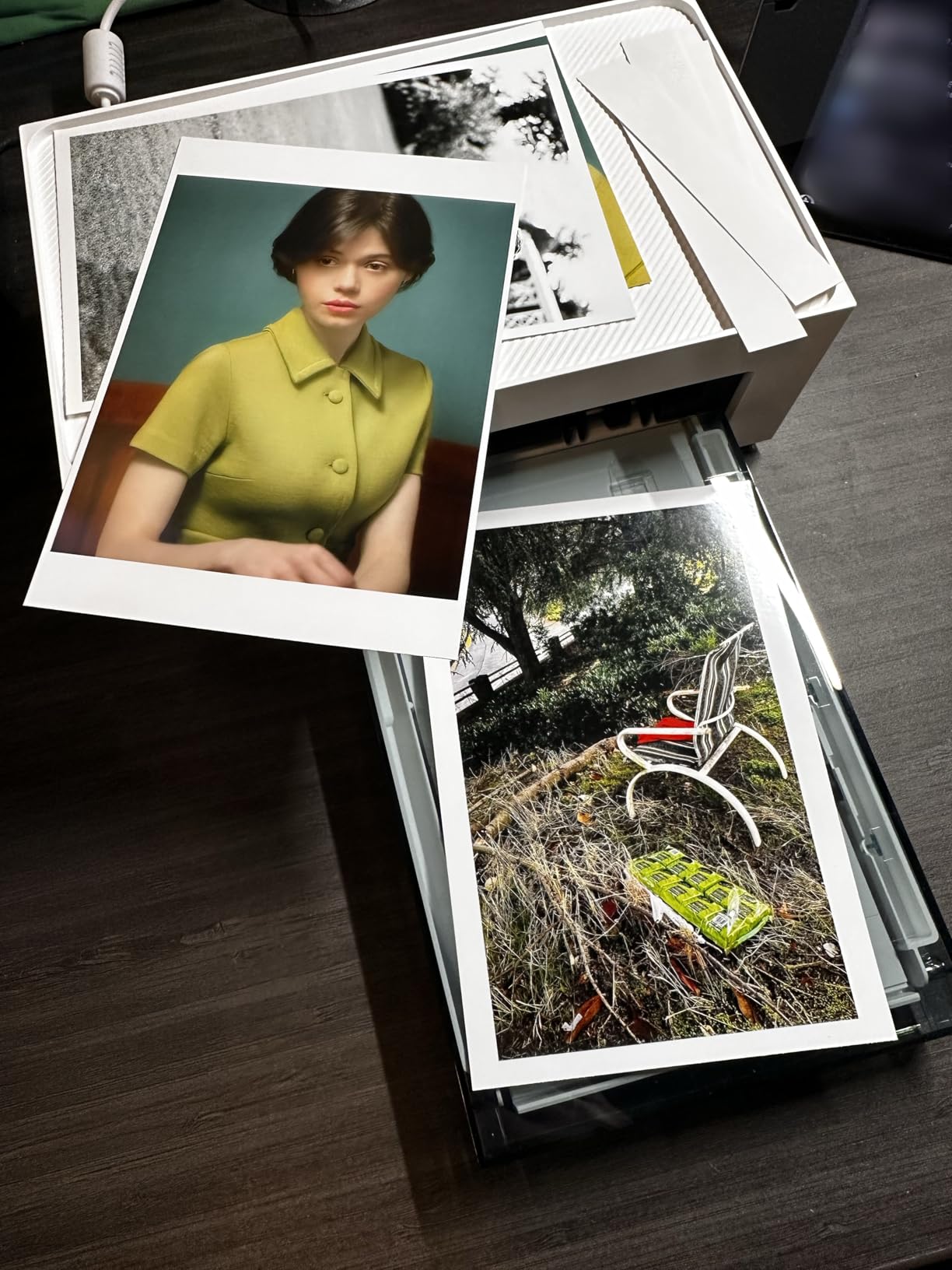 Liene M100 4x6'' Photo Printer, Phone Printer 100 Sheets & 3 Cartridges, Full-Color Photo, Portable Instant Photo Printer for iPhone Android, Thermal Dye Sublimation, Wi-Fi Picture Printer 100 Papers - Customer Photo 1