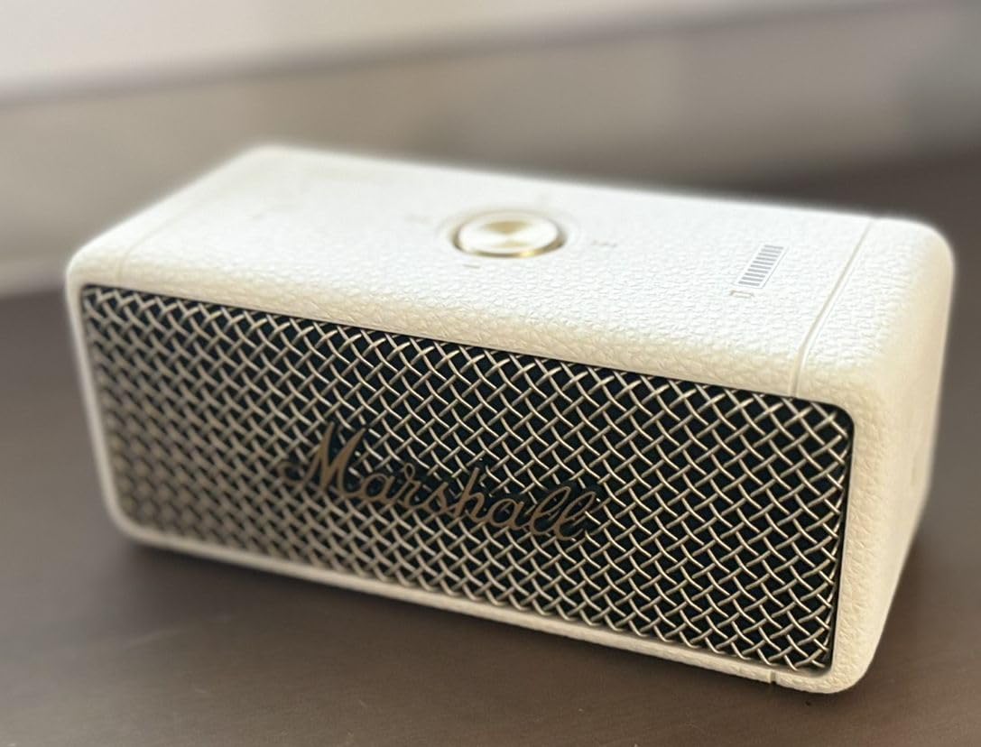 Marshall Emberton II Portable Bluetooth Speaker, Black & Brass - Customer Photo 2