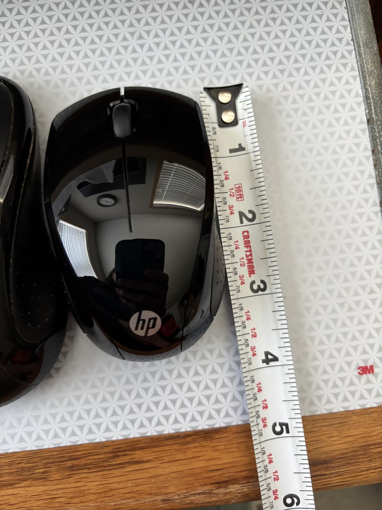 HP X3000 G3 Wireless Mouse - Black, 15-Month Battery, Side Grips for Control, Travel-Friendly, Blue LED, Powerful 1600 DPI Optical Sensor, Compatible with Wins PC/Laptop, Mac, Chromebook (683N7AA) - Customer Photo 4