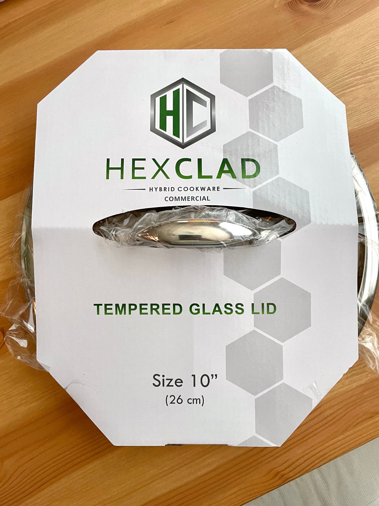 HexClad Hybrid Nonstick 6-Piece Fry Pan Set, 8, 10, and 12-Inch Frying Pans with Tempered Glass Lids, Stay-Cool Handles, Dishwasher-Friendly, Induction Ready, Compatible with All Cooktops - Customer Photo 1