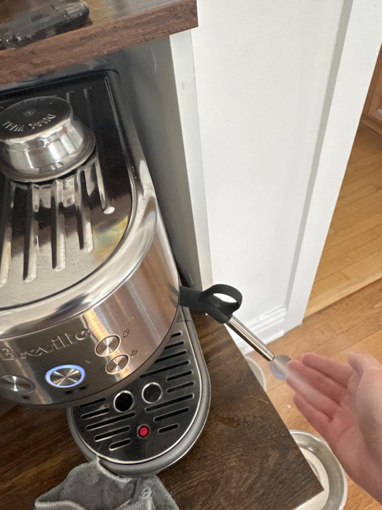 Breville Bambino Espresso Machine BES450BSS, Brushed Stainless Steel - Customer Photo 4