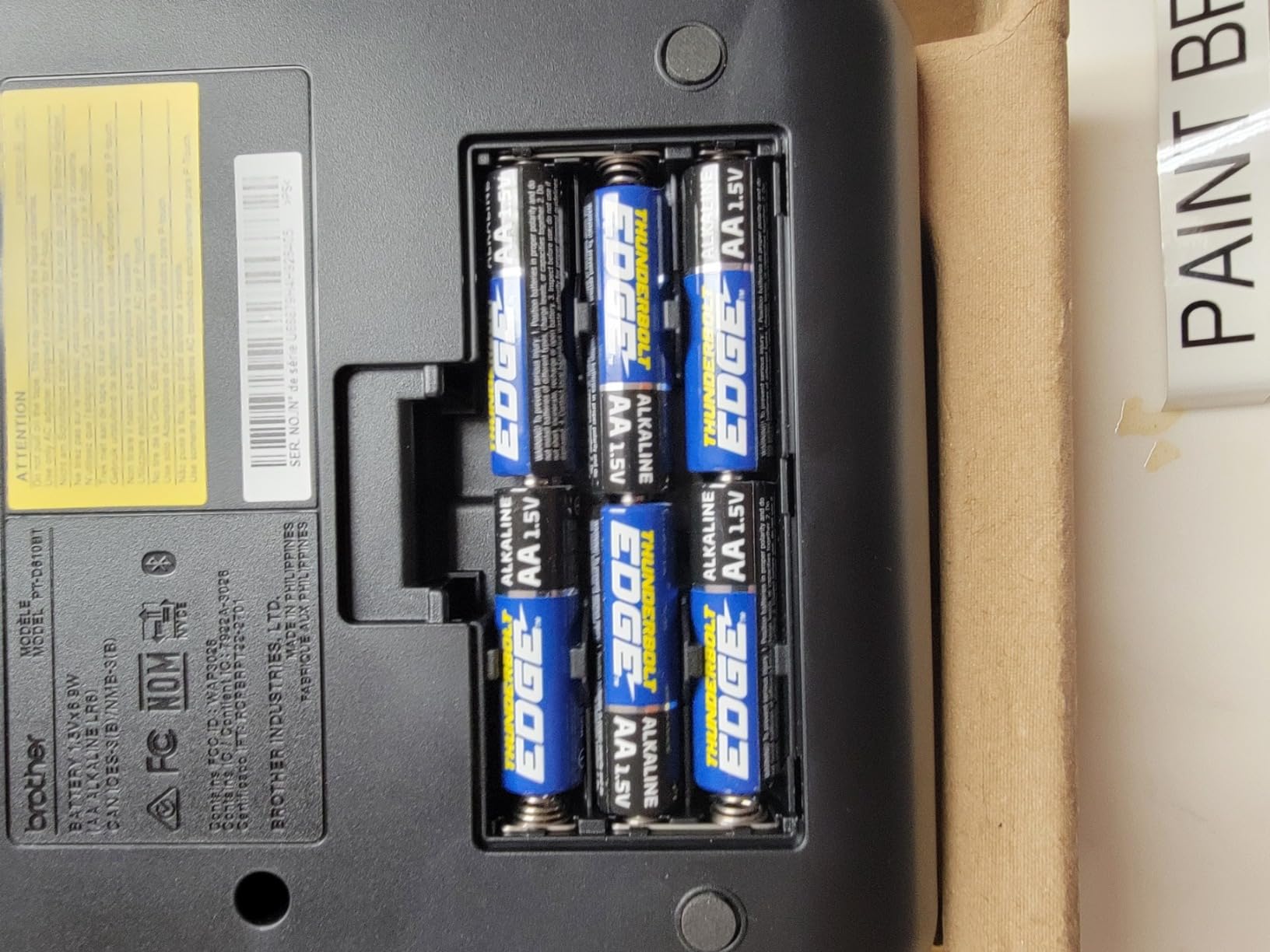 Brother P-Touch PT- D610BT Business Professional Connected Label Maker | Connect and Create via Bluetooth® on TZe Label Tapes up to ~1 inch Customer Review Brother P-Touch PT- D610BT Business Professional Connected Label Maker | Connect and Create via Bluetooth® on TZe Label Tapes up to ~1 inch - Customer Photo 1