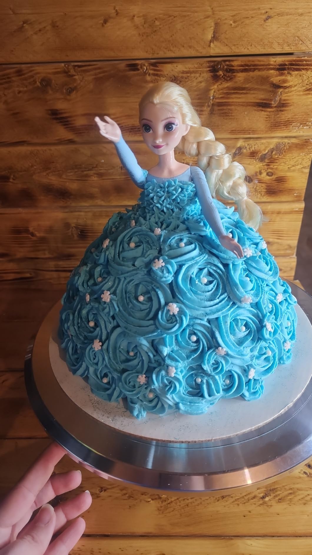 Mattel Disney Princess Dolls, Elsa Posable Fashion Doll with Signature Clothing and Accessories, Disney's Frozen Movie Toys - Customer Photo 2