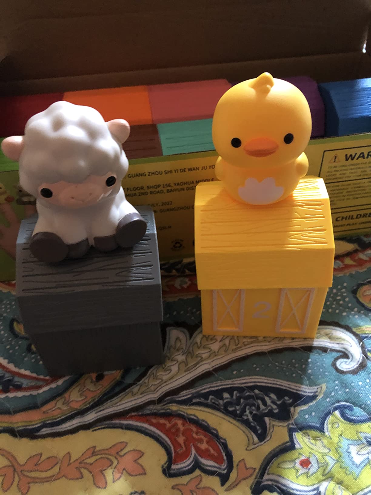 Learning Toys for 1,2,3 Year Old Toddlers, 20Pcs Farm Animals Toys Montessori Counting, Matching & Sorting Fine Motor Games, Christmas Birthday Easter Gift for Baby Boys Girls Age 12-18 Months - Customer Photo 2