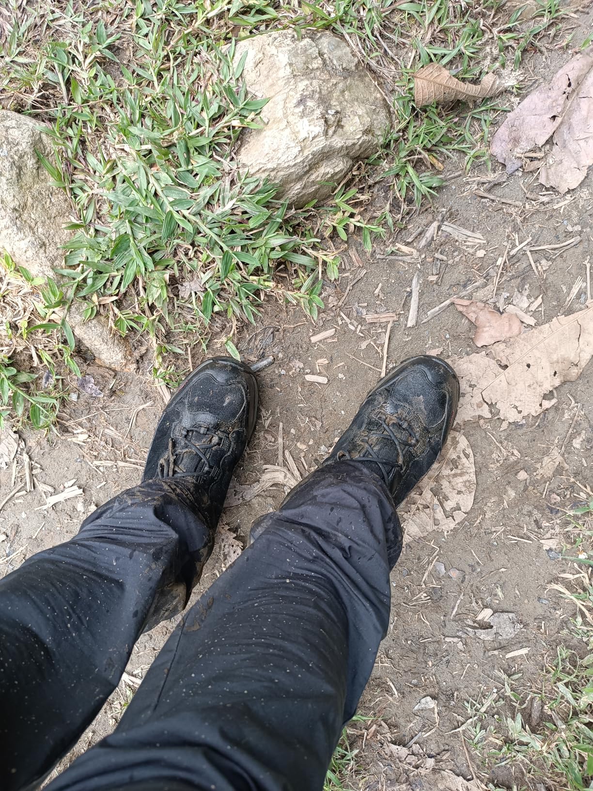 NORTIV 8 Men's Waterproof Hiking Boots Outdoor Mid Trekking Lightweight Mountaineering Shoes Paladin - Customer Photo 2