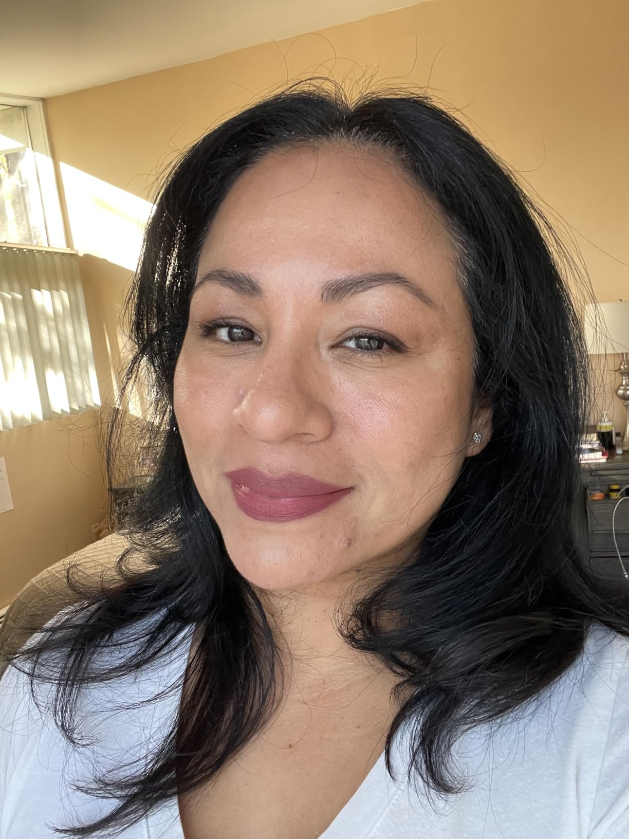 L'ANGE HAIR Le Volume 2-in-1 Titanium Blow Dryer Brush | Hot Air Brush for Hair Drying & Styling | Ionic Oval Barrel for Smooth, Frizz-Free Volume | (Blush – 60mm) - Customer Photo 3