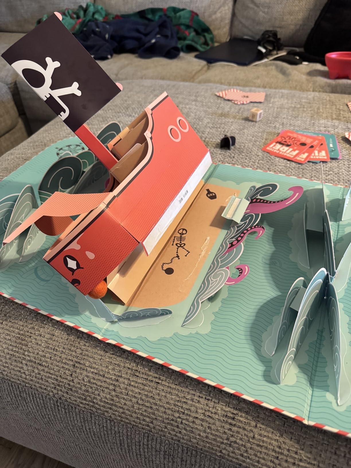 Fire in The Hole – Hilarious Pirate Game for Kids & Families | Ages 6+, 2–4 Players | Toss & Line-Up Cannonballs to Win | Easy to Learn, Quick to Play, Great Gift - Customer Photo 1